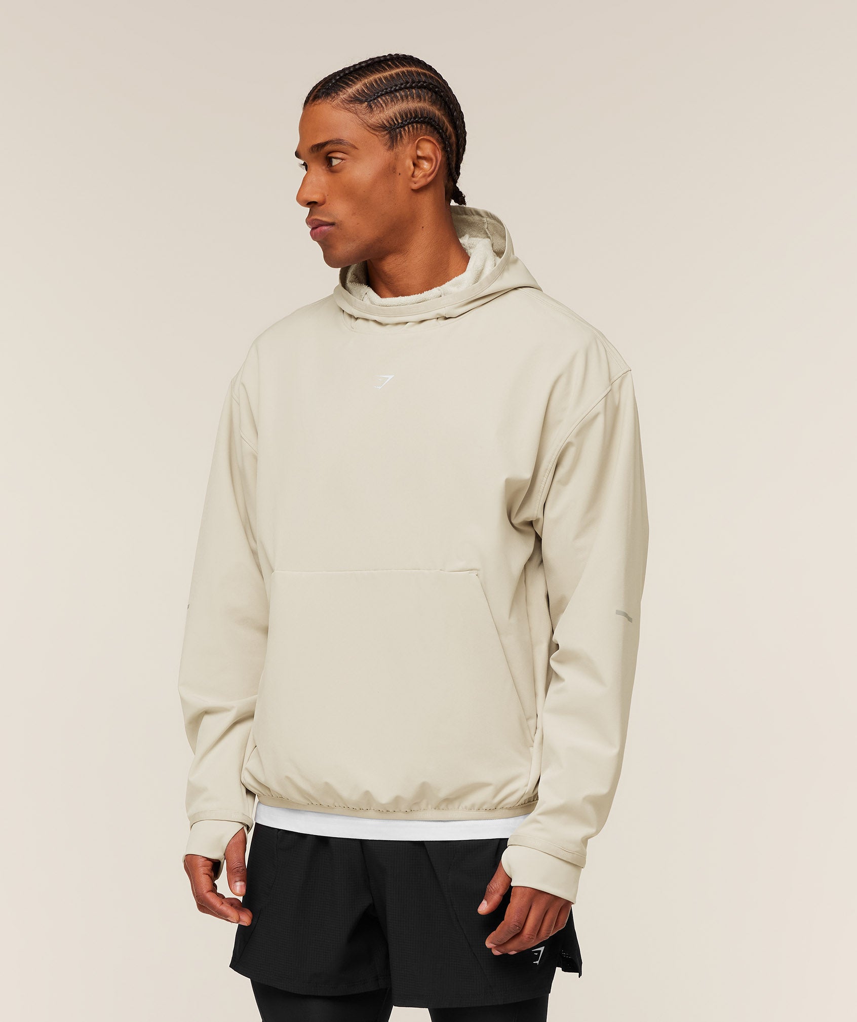 Gymshark Find Your Speed Hoodie Pebble Grey