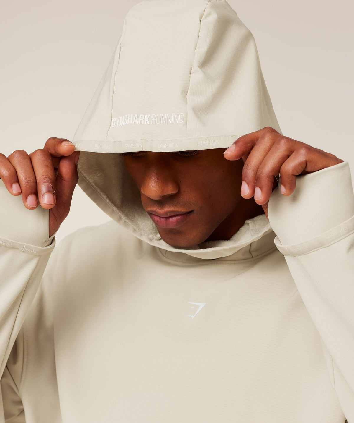 Gymshark Find Your Speed Hoodie Pebble Grey