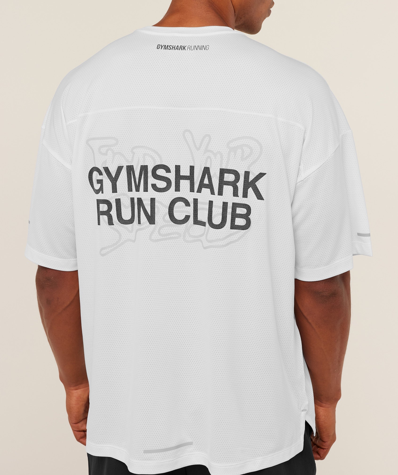 Gymshark Find Your Speed T-Shirt White