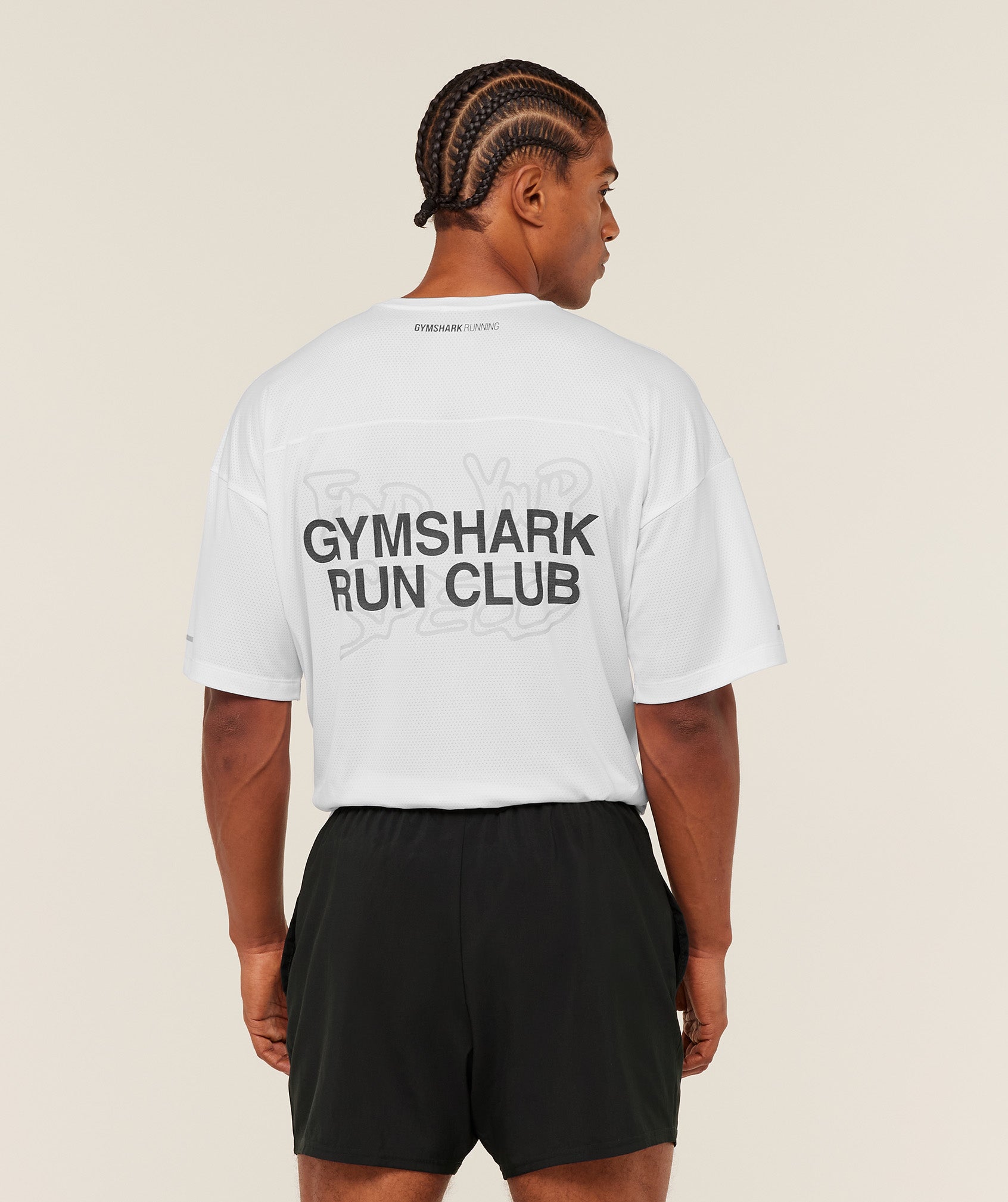 Gymshark Find Your Speed T-Shirt White
