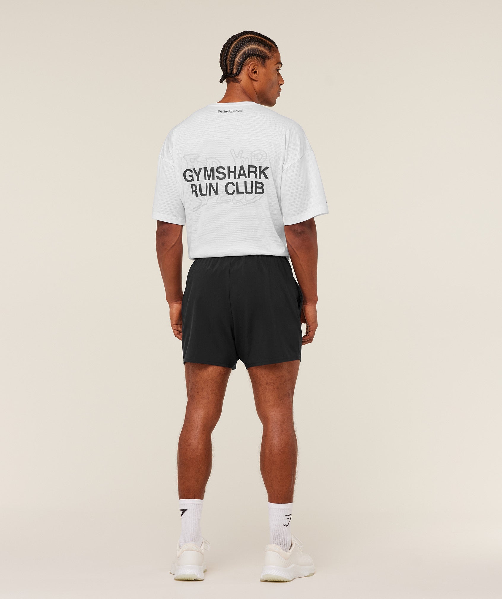 Gymshark Find Your Speed T-Shirt White