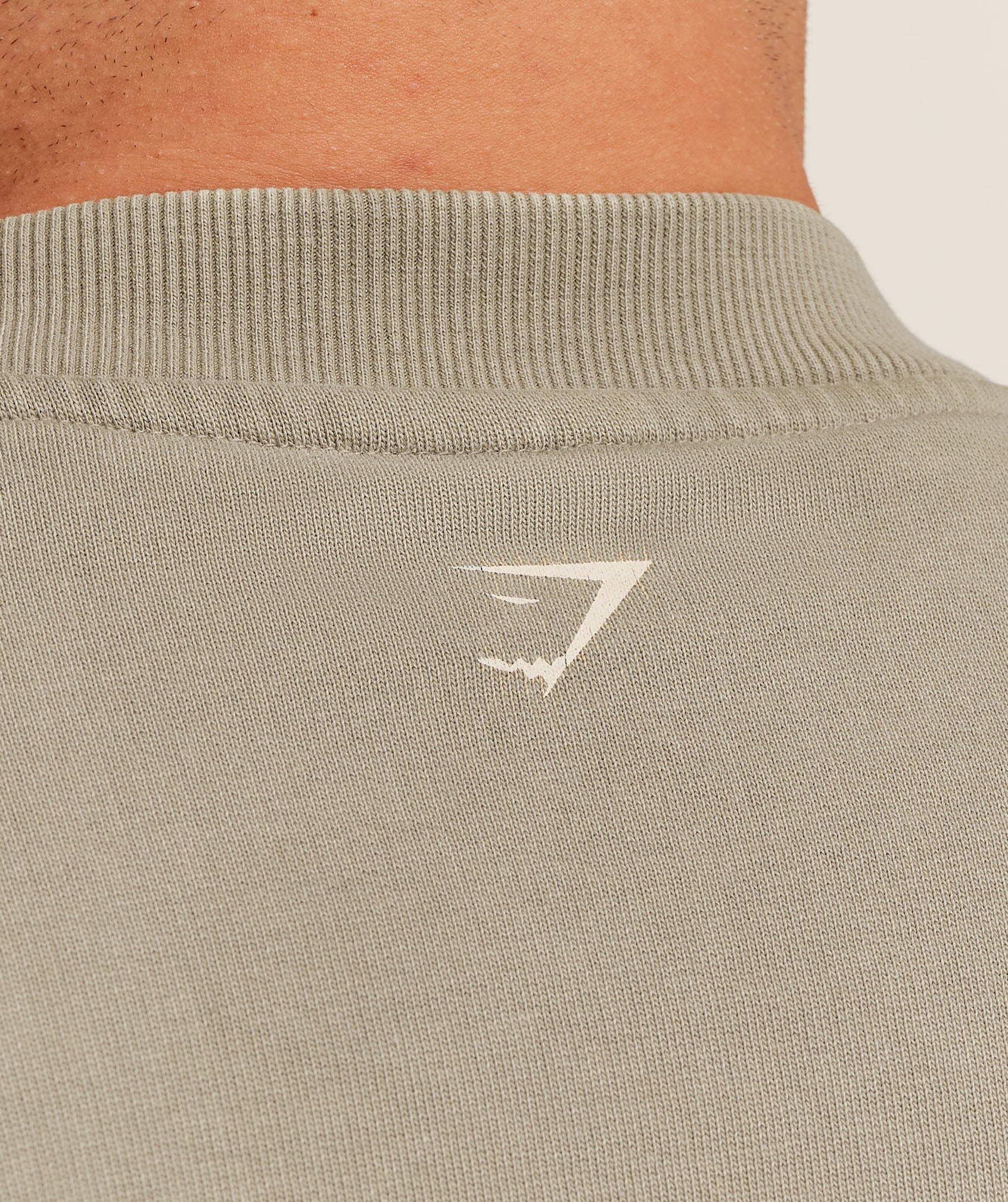 Gymshark 2012 Lifting Club Crew Linen Brown