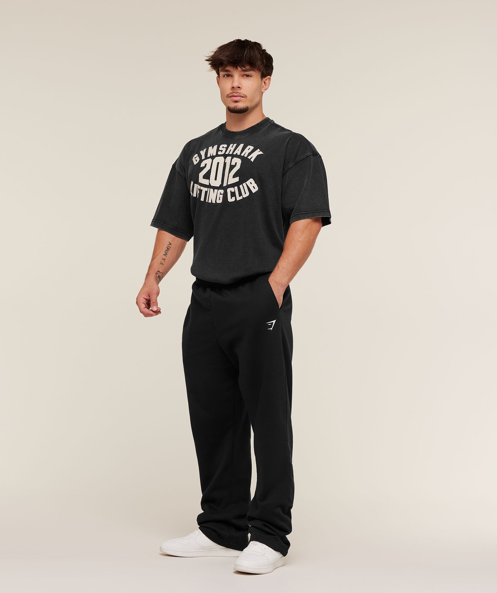 Gymshark 2012 Lifting Club T-Shirt Black