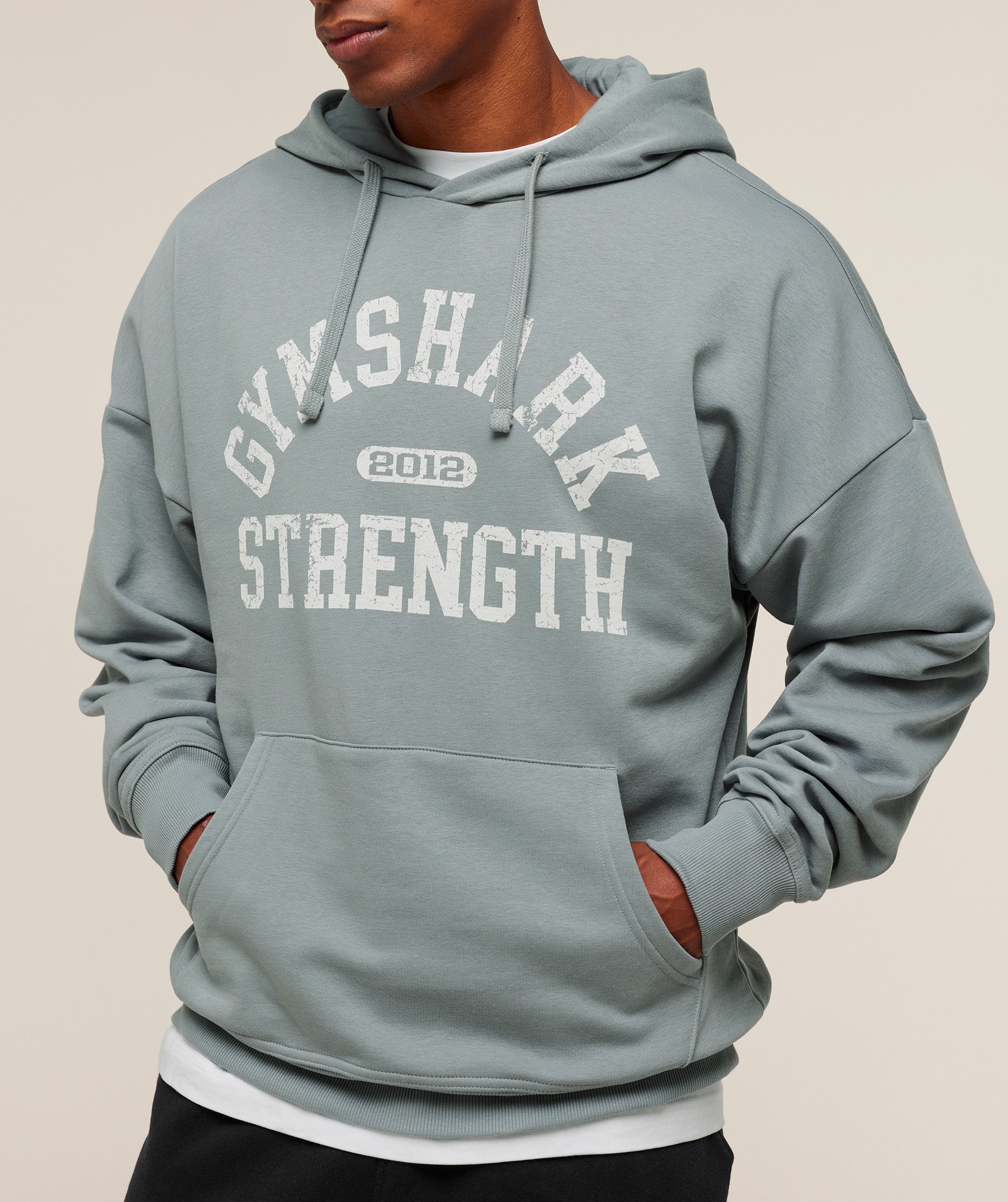 Gymshark 2012 Strength Hoodie Denim Grey