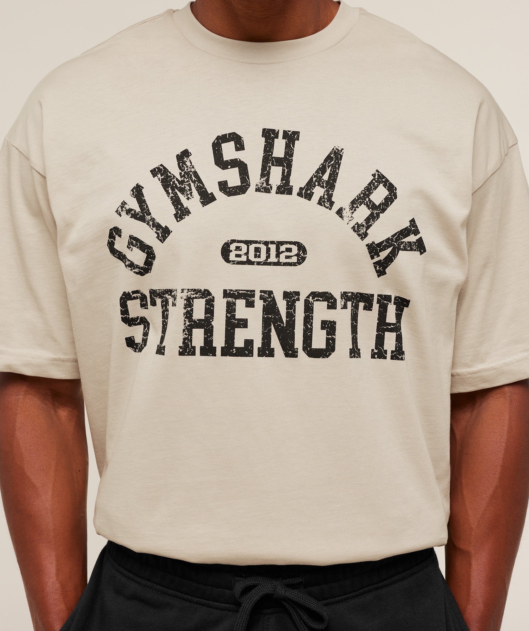 Gymshark 2012 Strength T-Shirt Pebble Grey