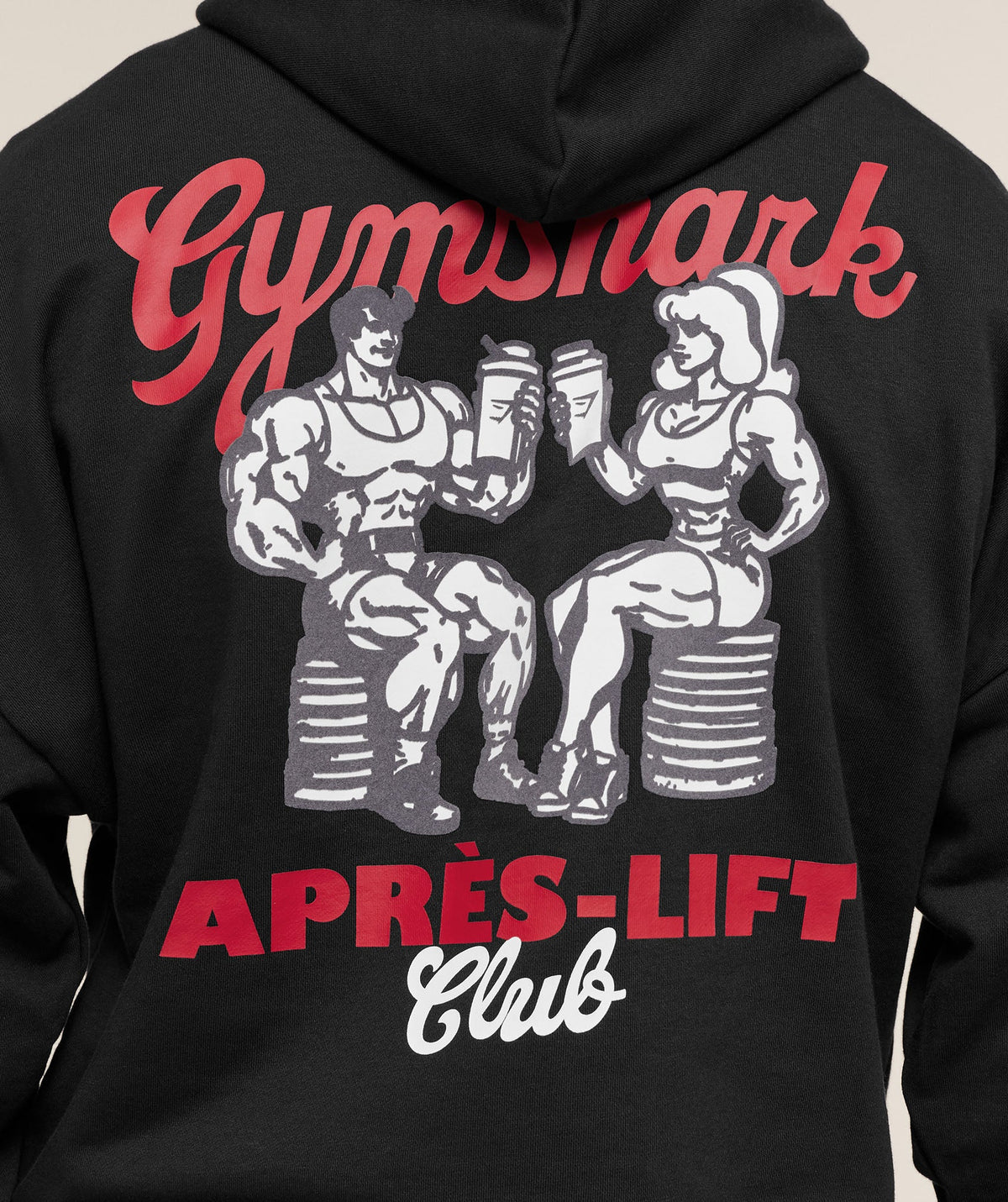 Gymshark Après-Lift Club Hoodie Black