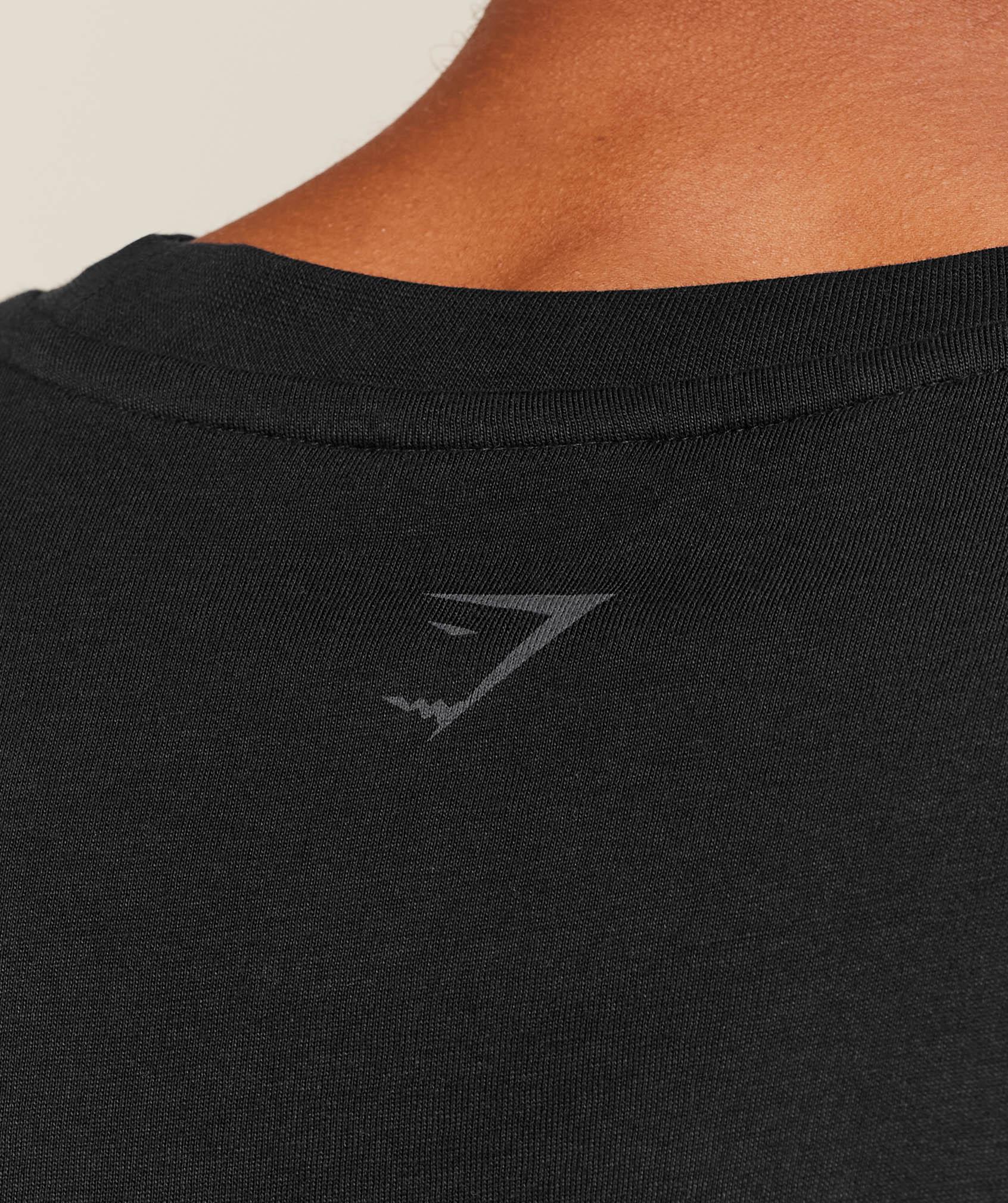 Gymshark Athletic Division Graphic T-Shirt Gs Black