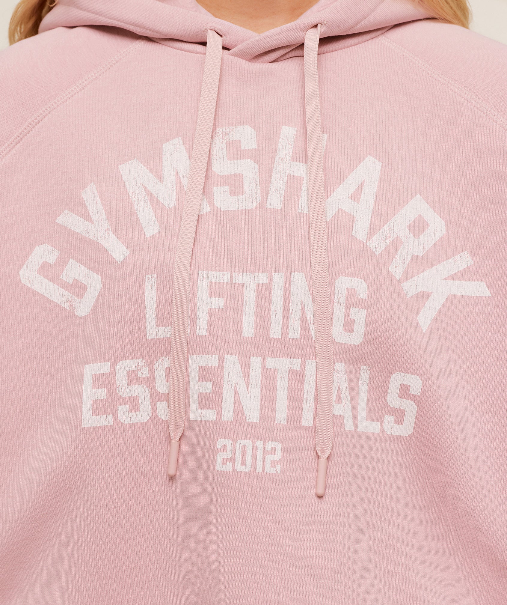 Women's Gymshark Lifting Essentials Hoodie Cloud Pink