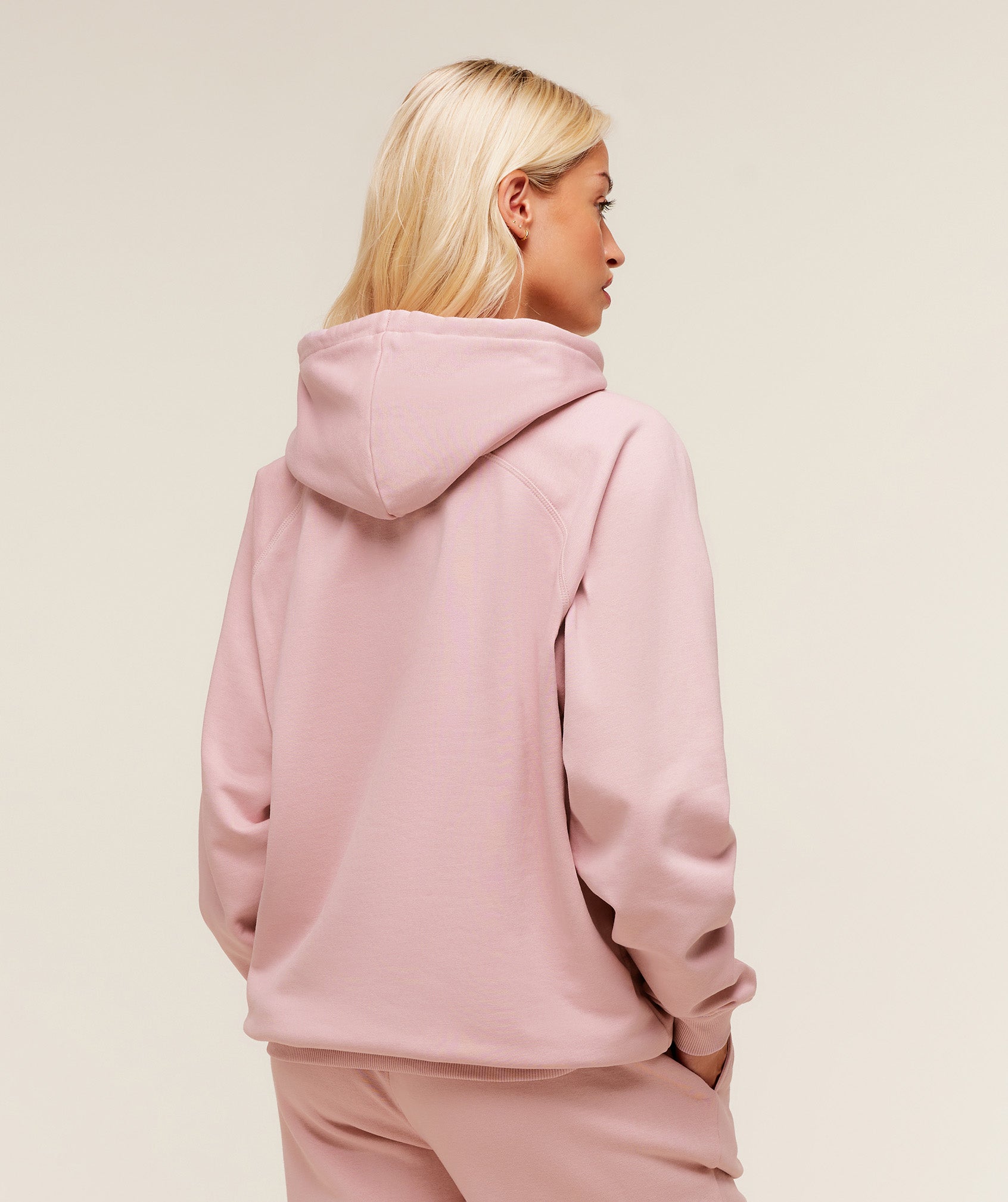 Women's Gymshark Lifting Essentials Hoodie Cloud Pink