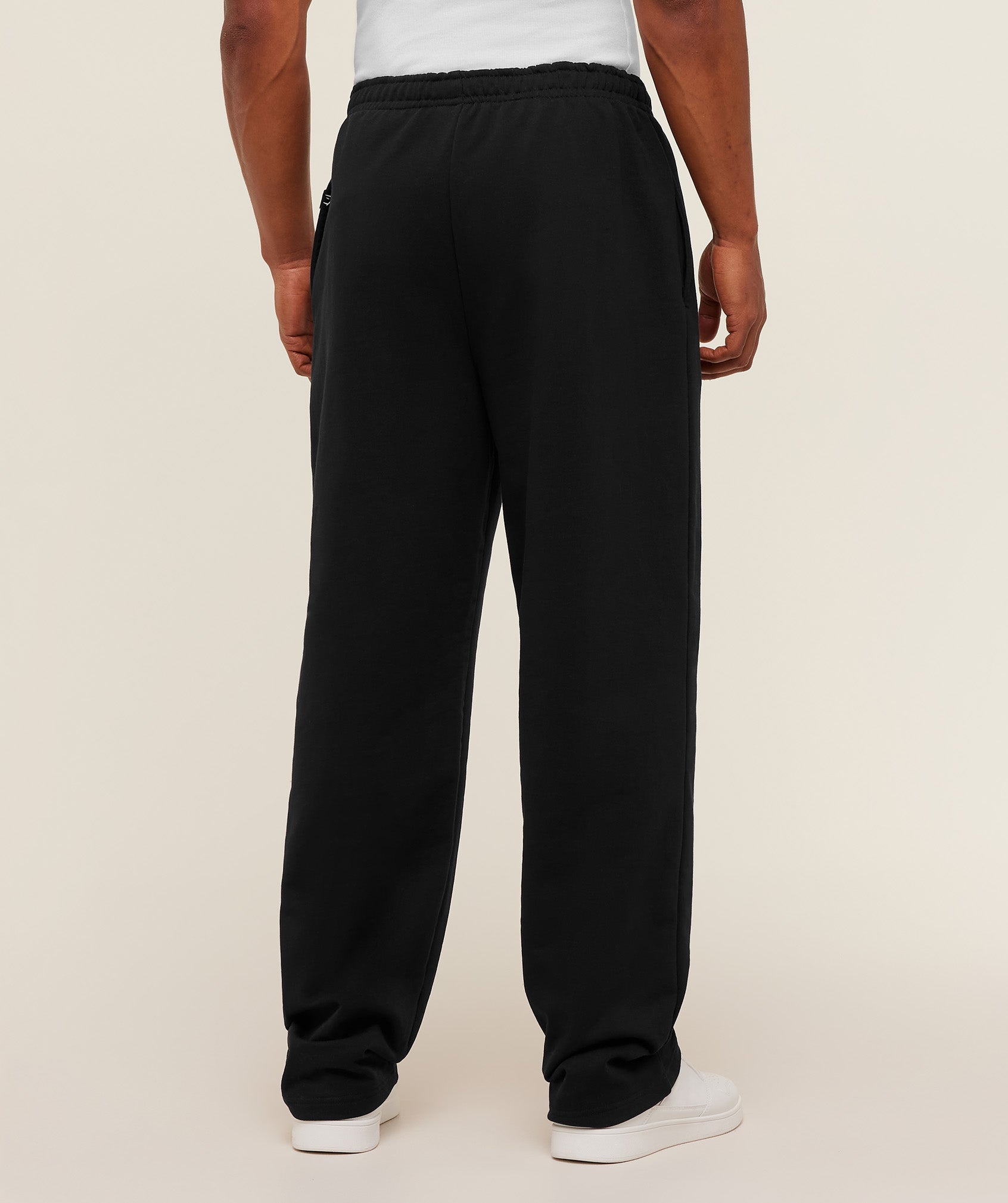 Gymshark Eagle Band Style Graphic Straight Leg Pants Gs Black
