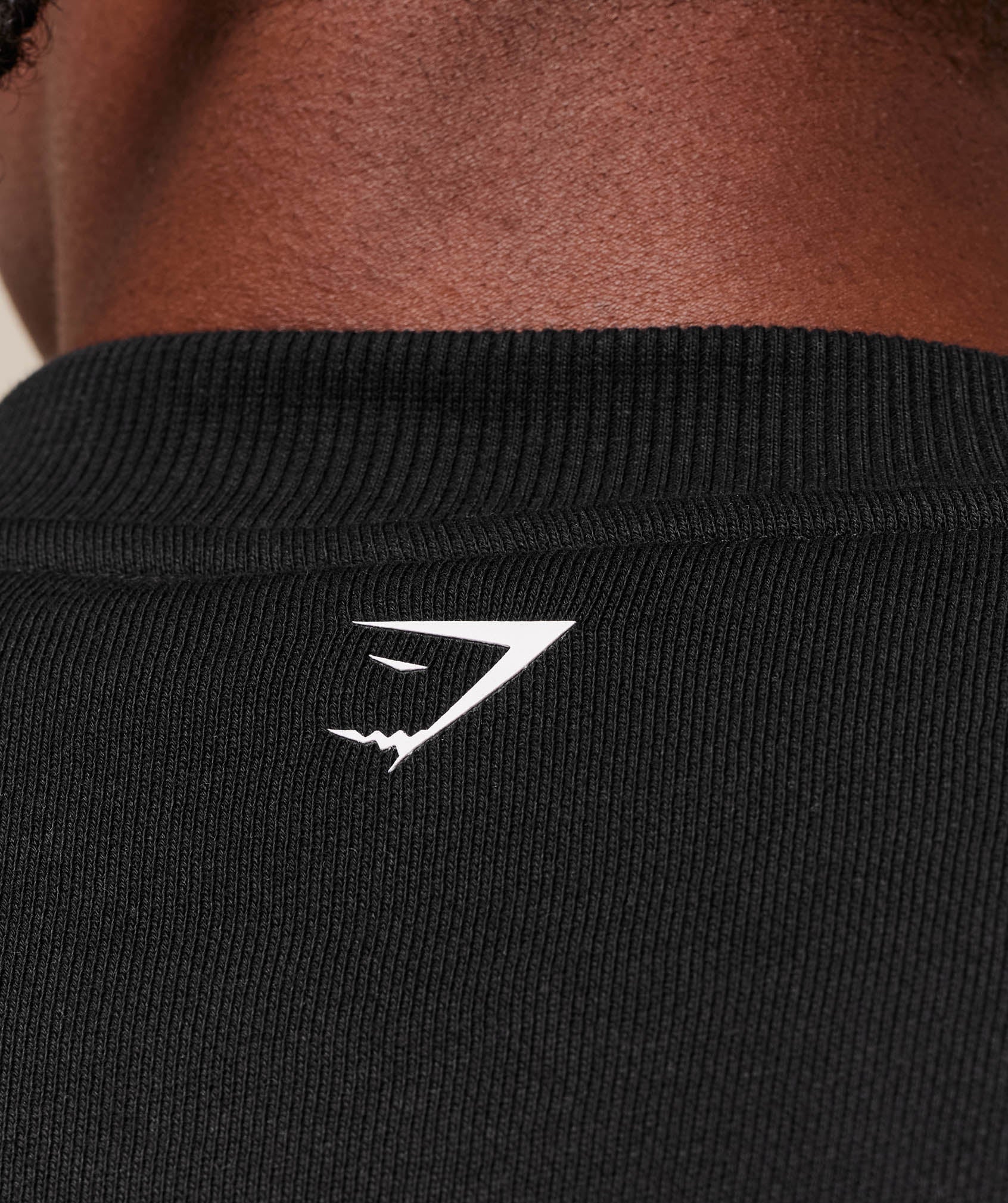 Gymshark Fade Graphic Crew Gs Black