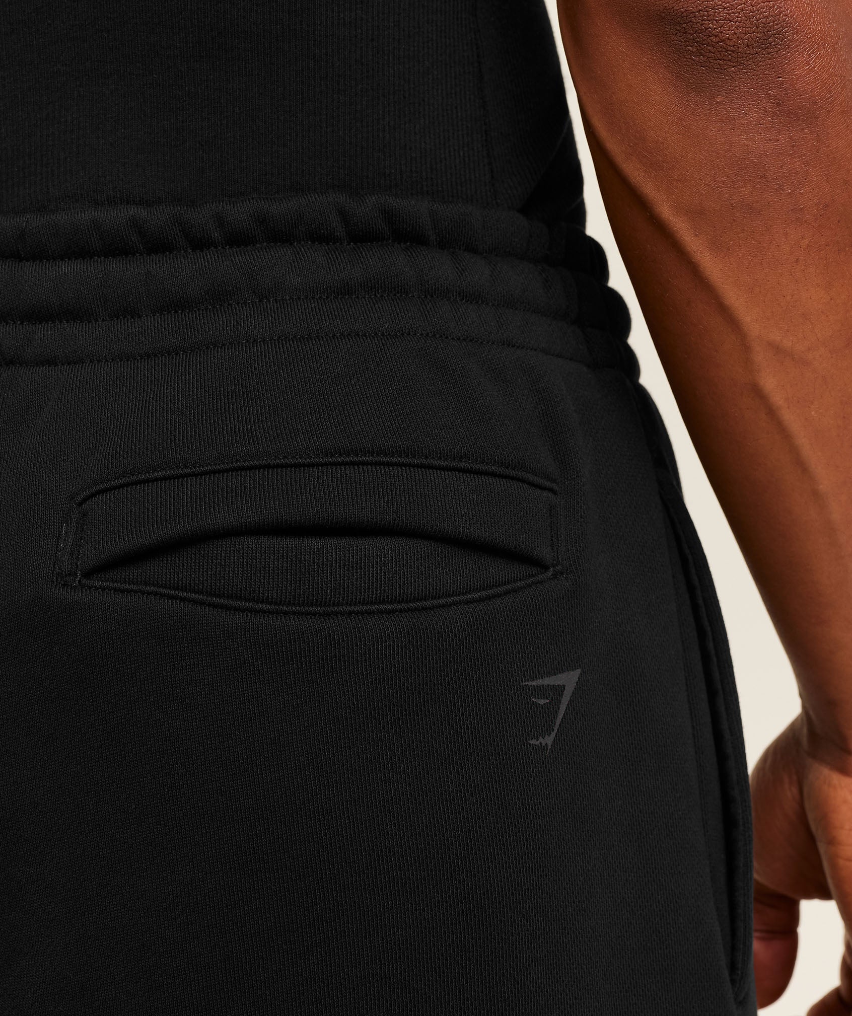 Gymshark Fade Graphic Straight Leg Pants Gs Black