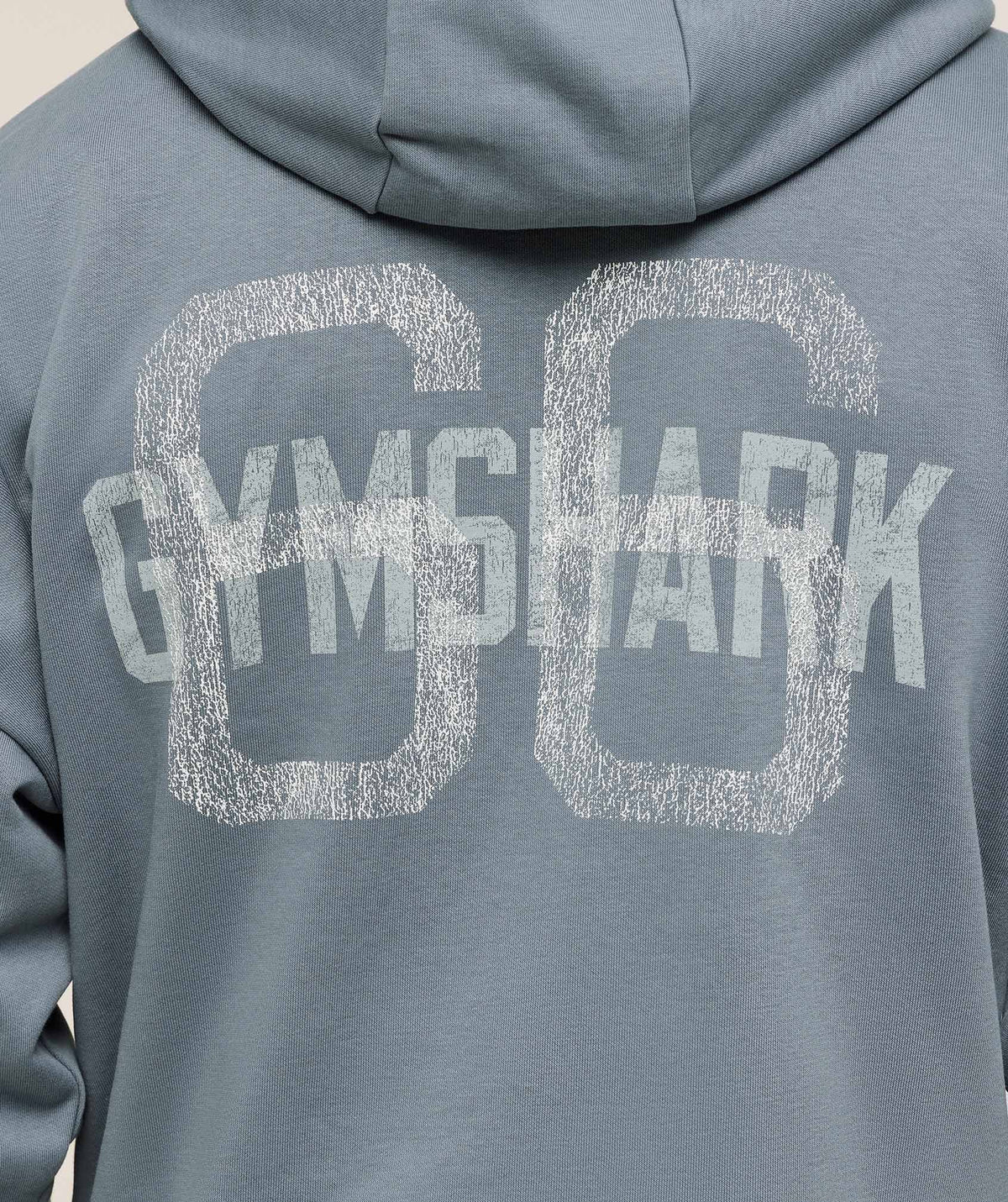 Gymshark Gs66 Hoodie Iron Blue