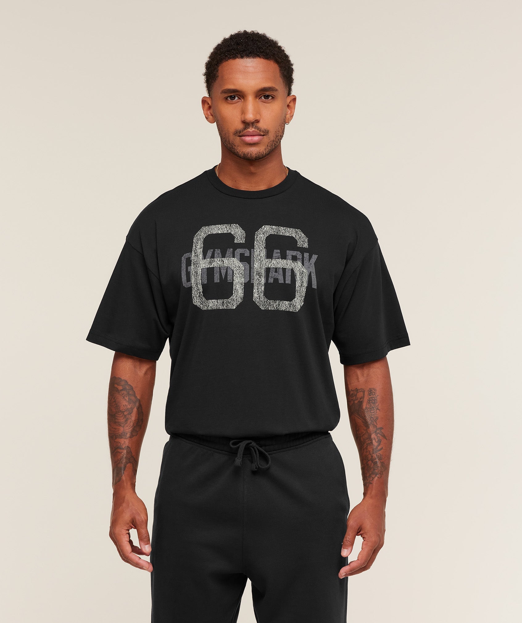 Gymshark Gs66 T-Shirt Black