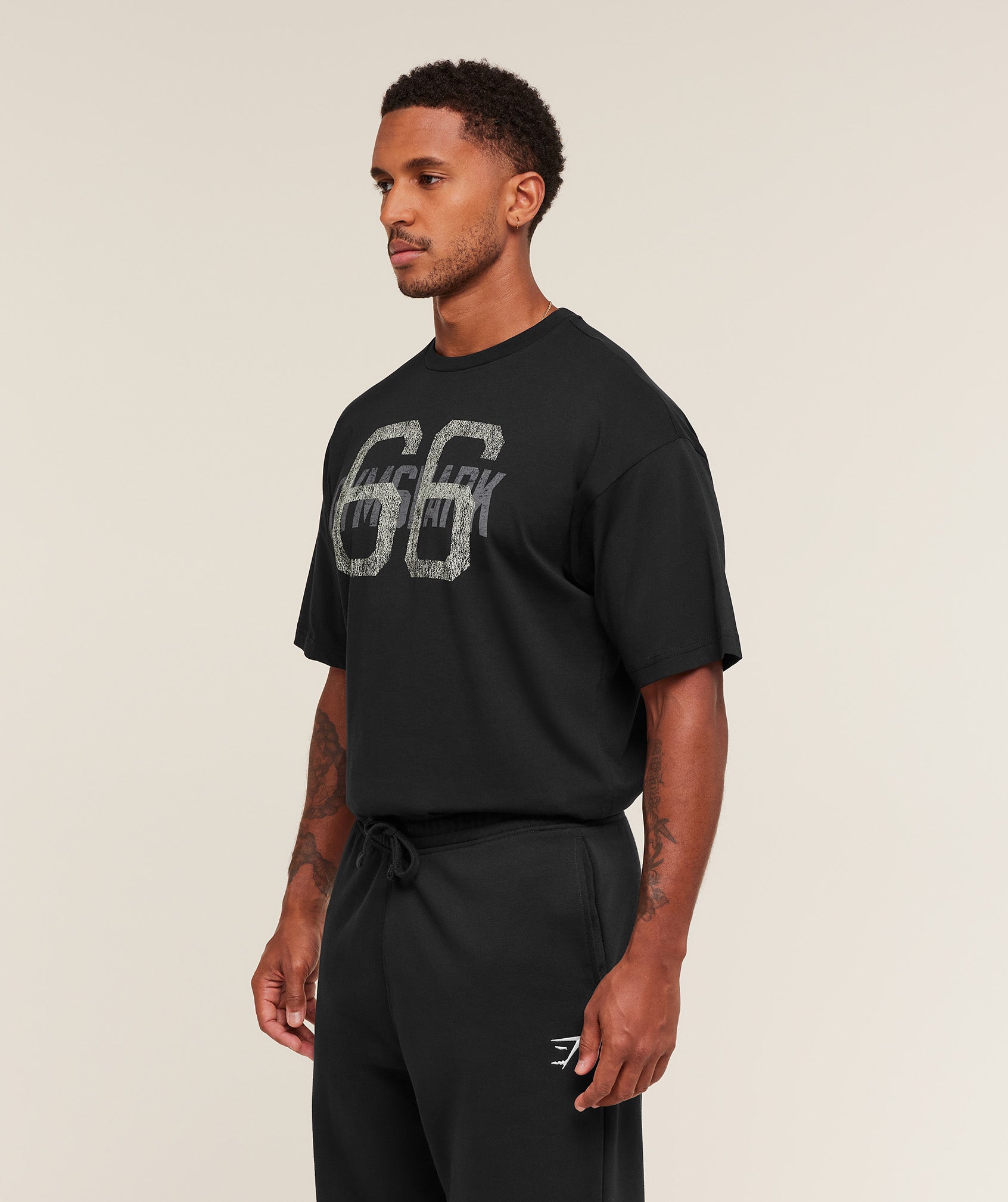 Gymshark Gs66 T-Shirt Black