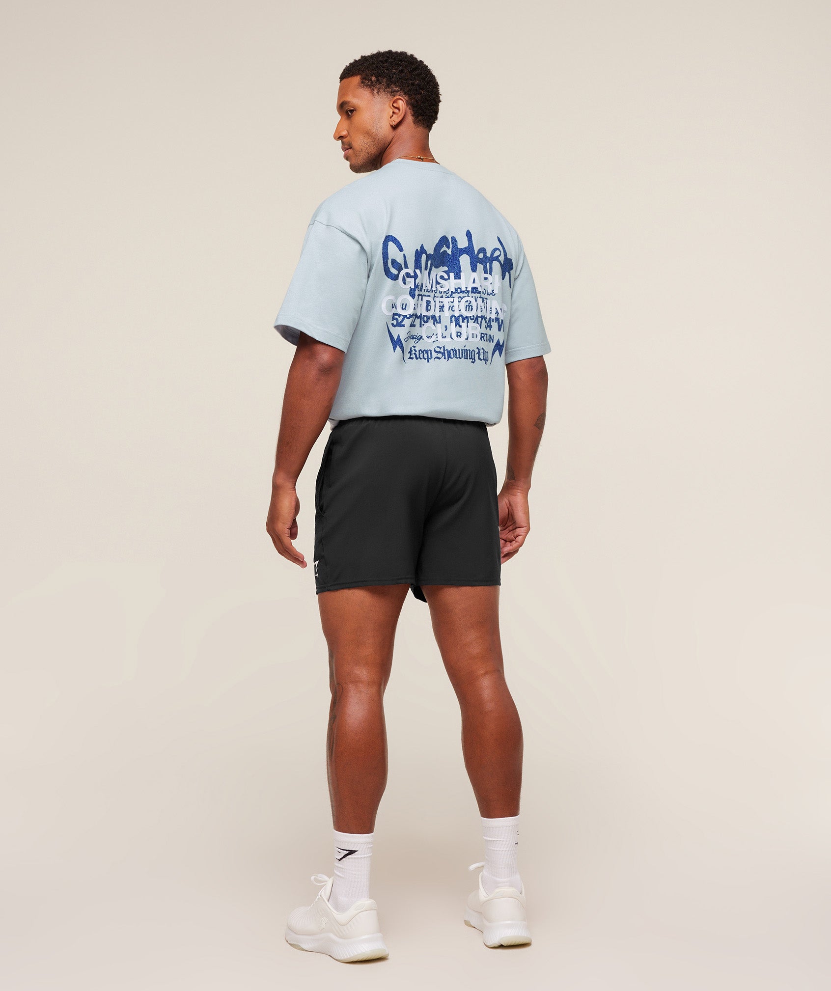 Gymshark Gscc T-Shirt Smoke Blue