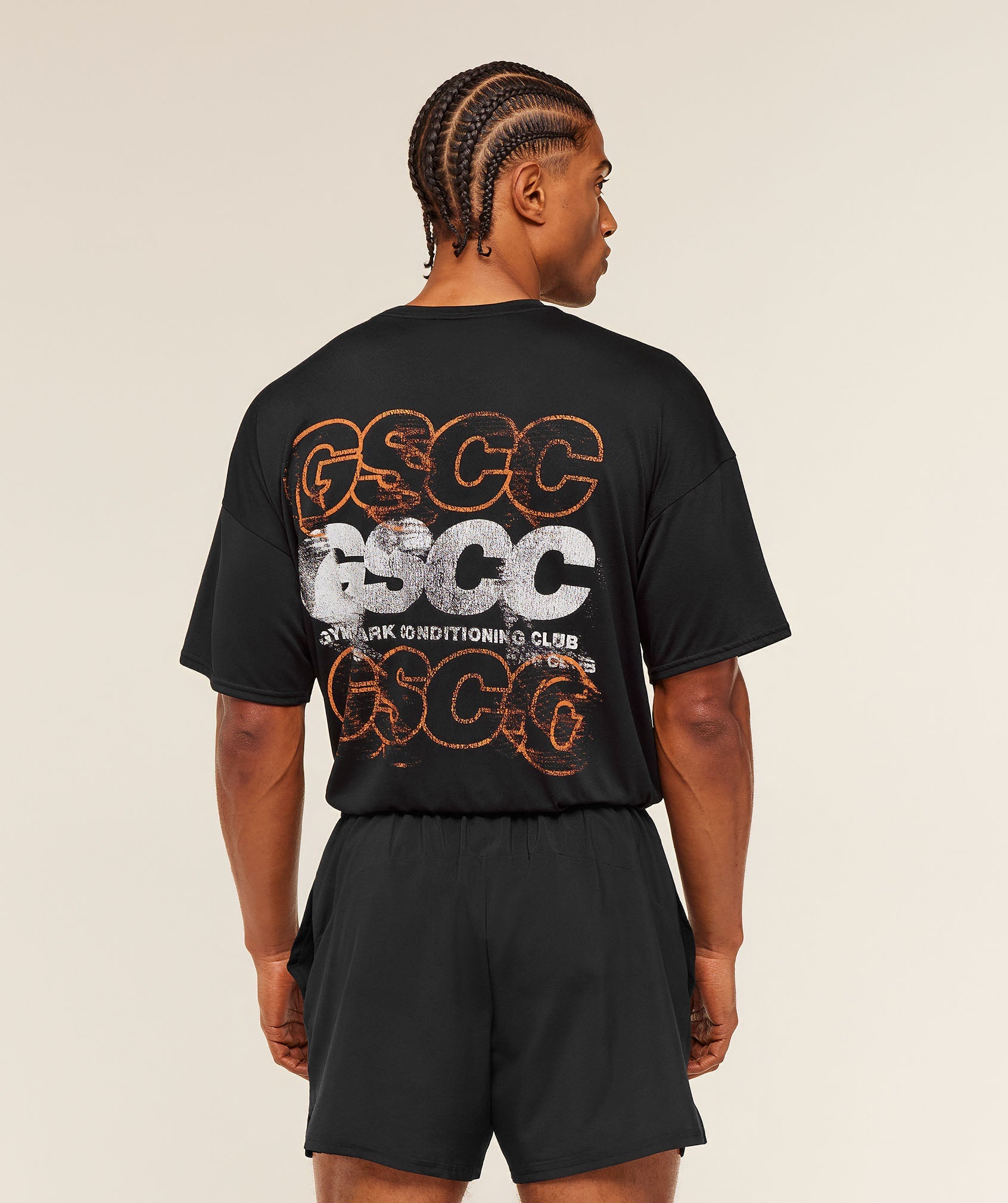 Gymshark Gscc Graphic T-Shirt Black