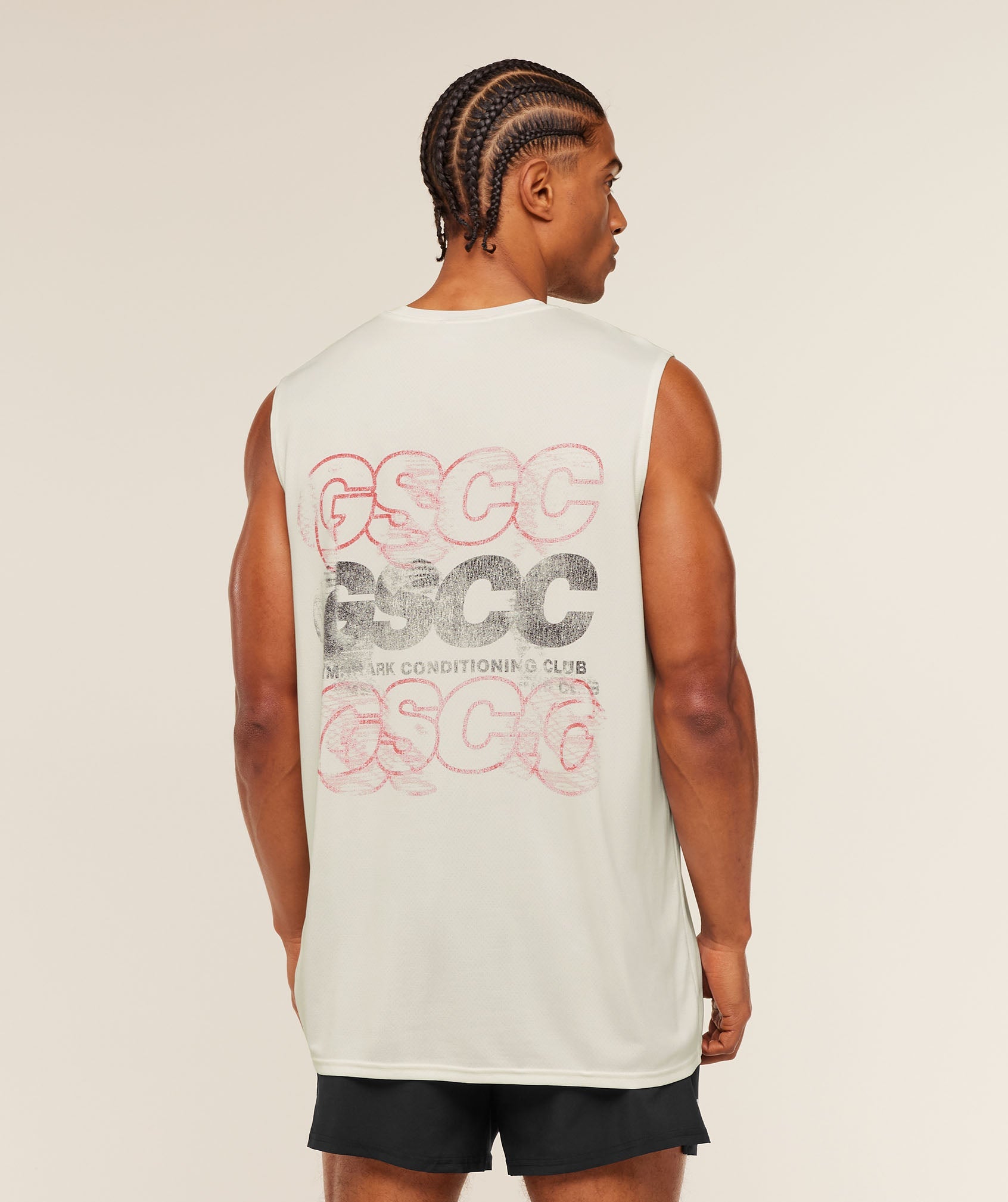 Gymshark Gscc Graphic Tank Soft White