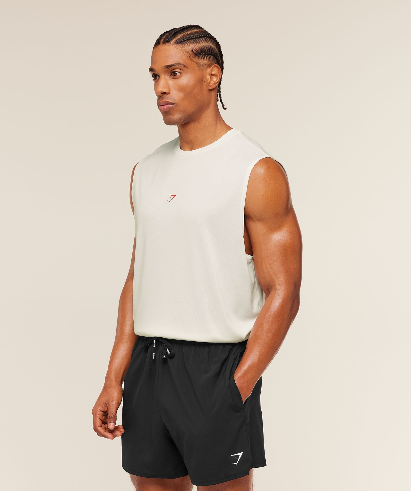 Gymshark Gscc Graphic Tank Soft White