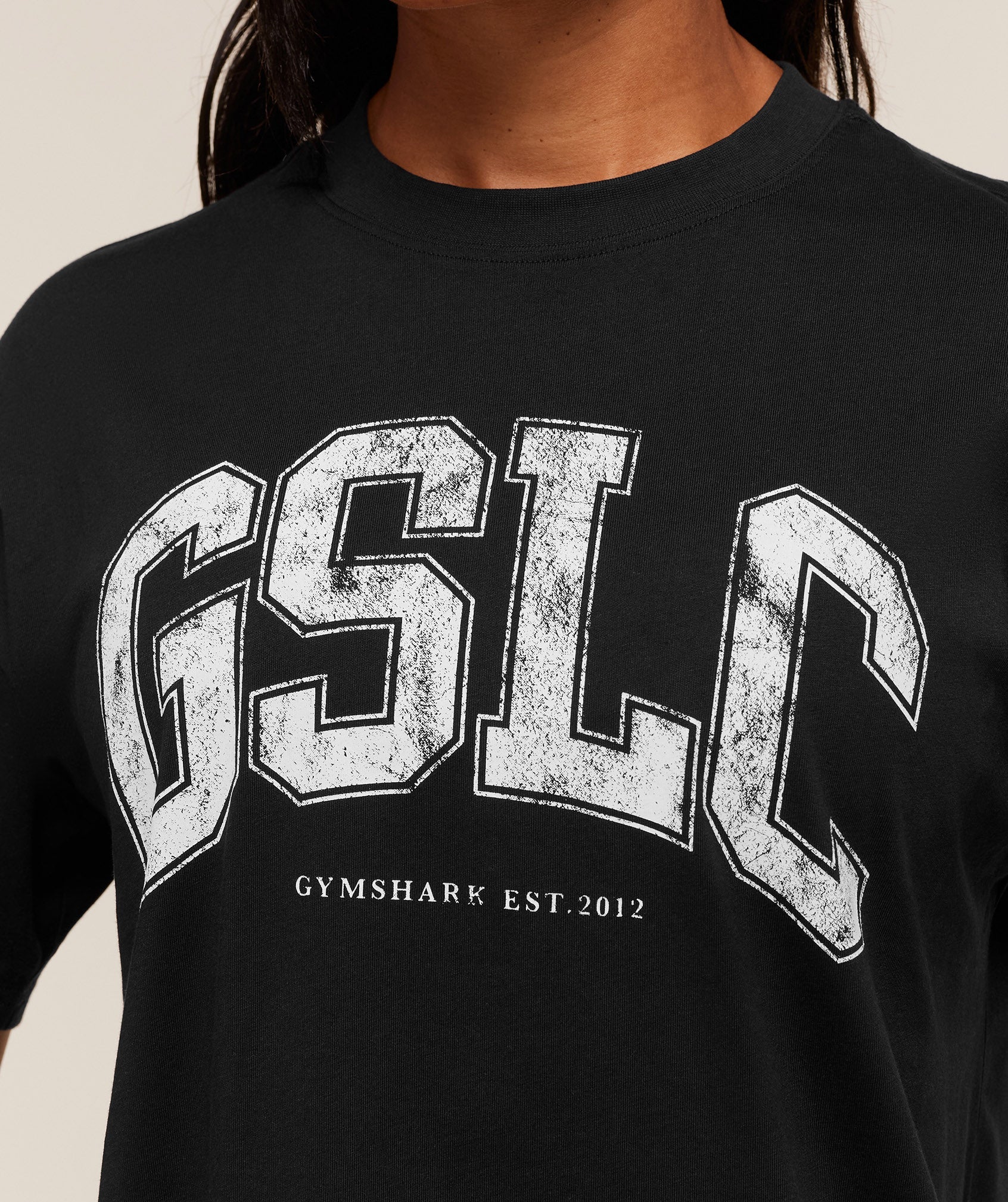 Women's Gymshark Gslc Lifting Club Short Sleeve T-Shirt Black