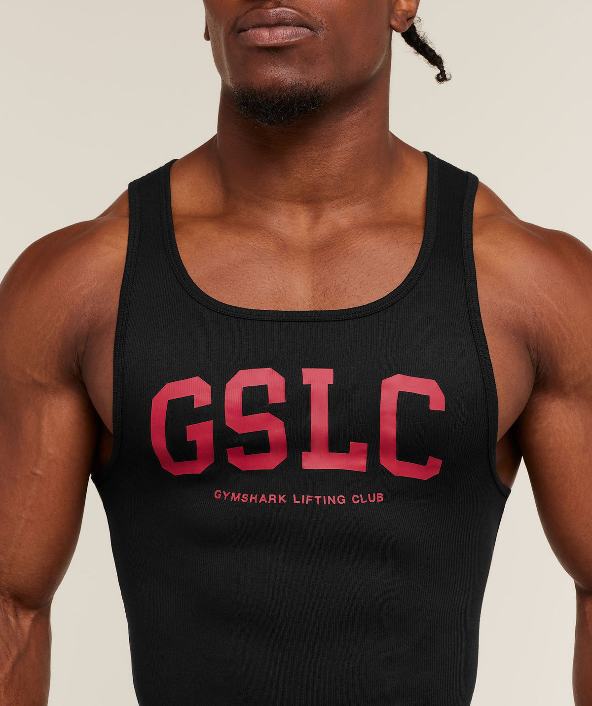 Gymshark Gslc Ribbed Tank Black