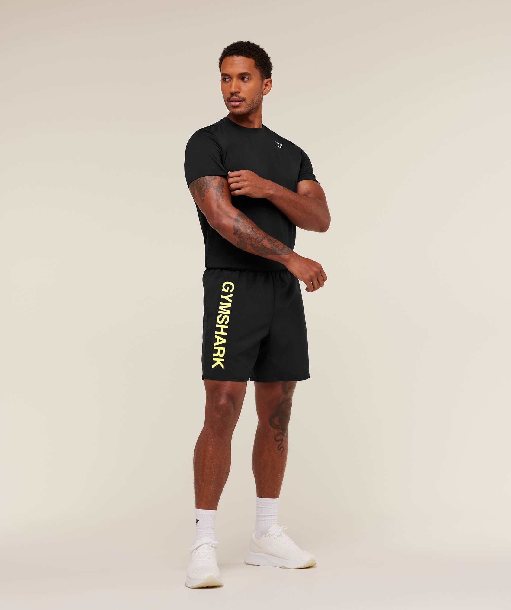 Gymshark Conditioning 7" Shorts Black