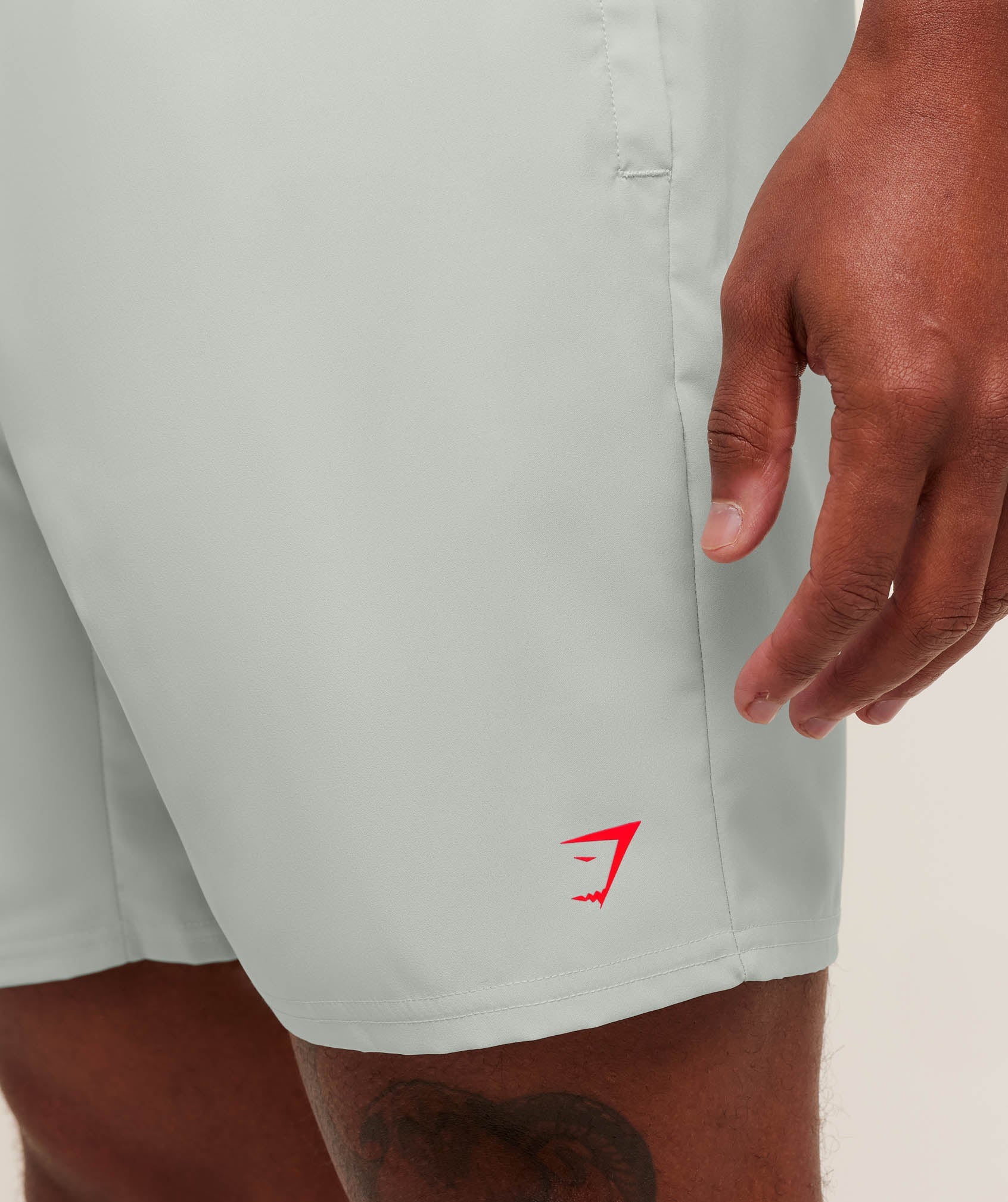 Gymshark Conditioning 7" Shorts Light Grey