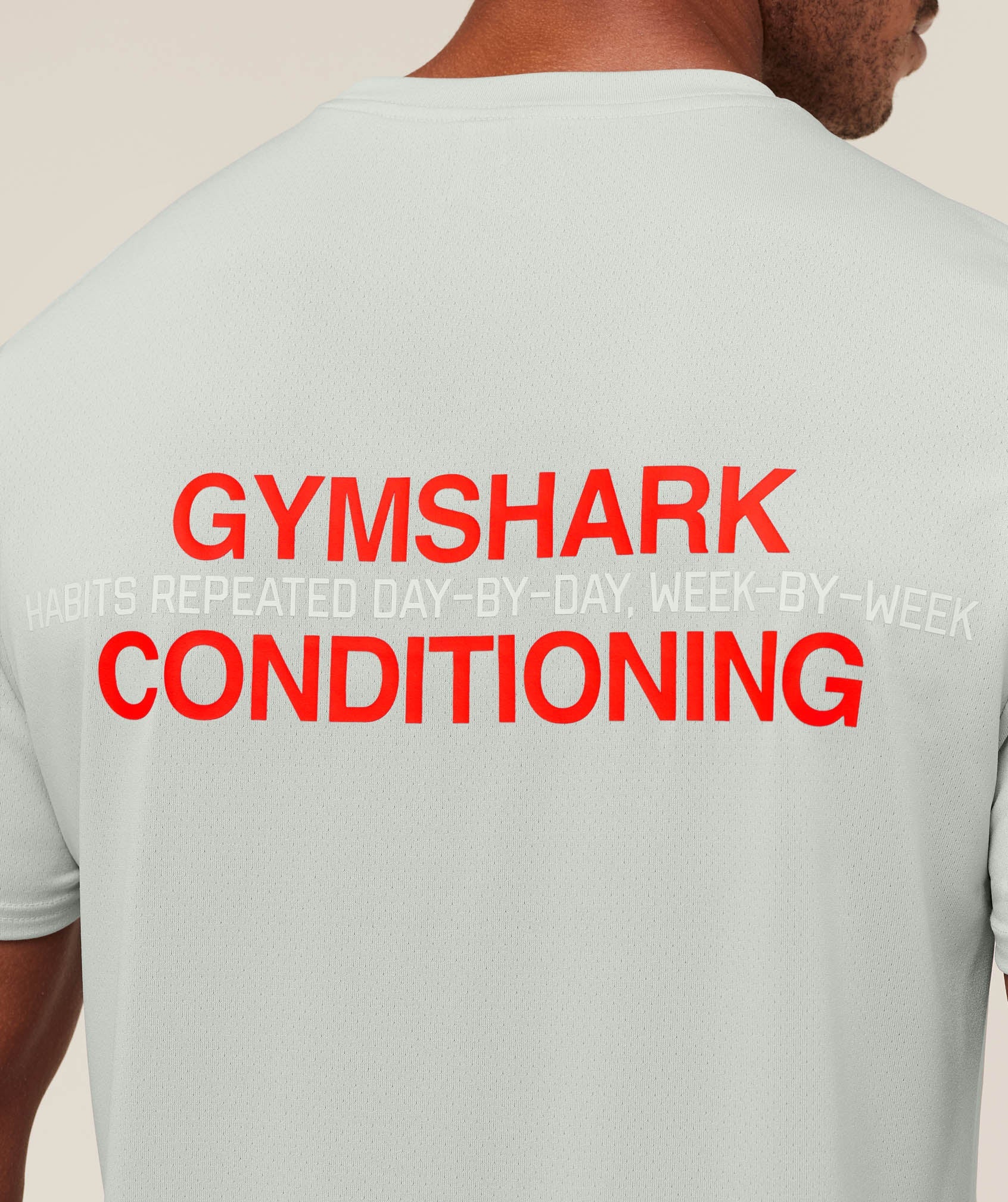 Gymshark Conditioning T-Shirt Light Grey
