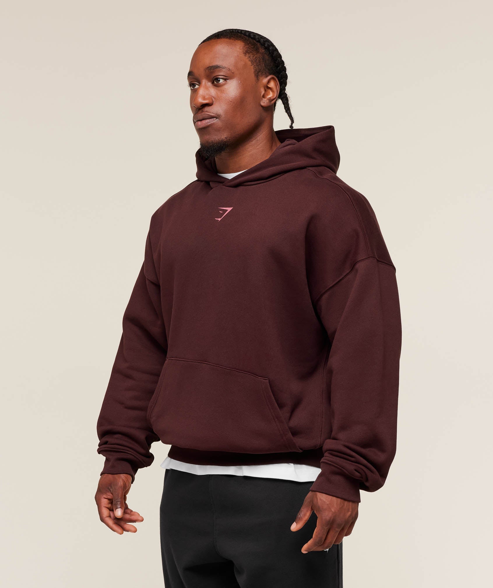Gymshark Lifting Club Hoodie Rich Maroon