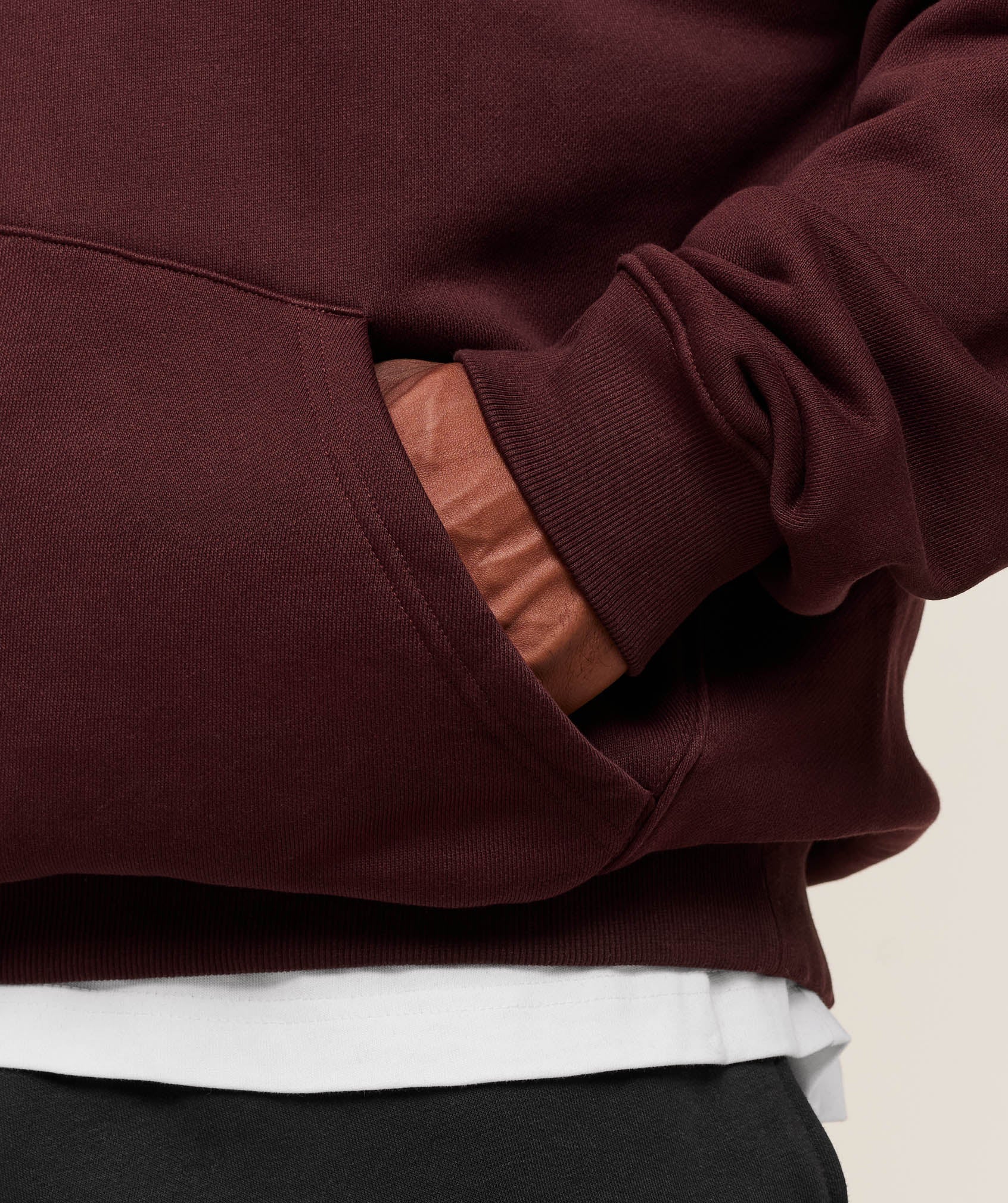 Gymshark Lifting Club Hoodie Rich Maroon