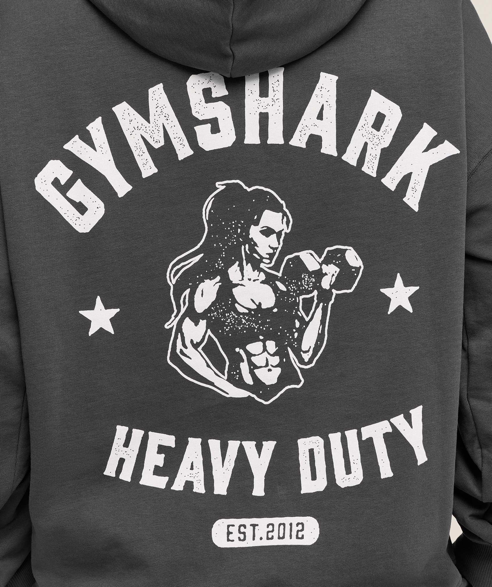 Women's Gymshark Heavy Duty Oversized Hoodie Grey