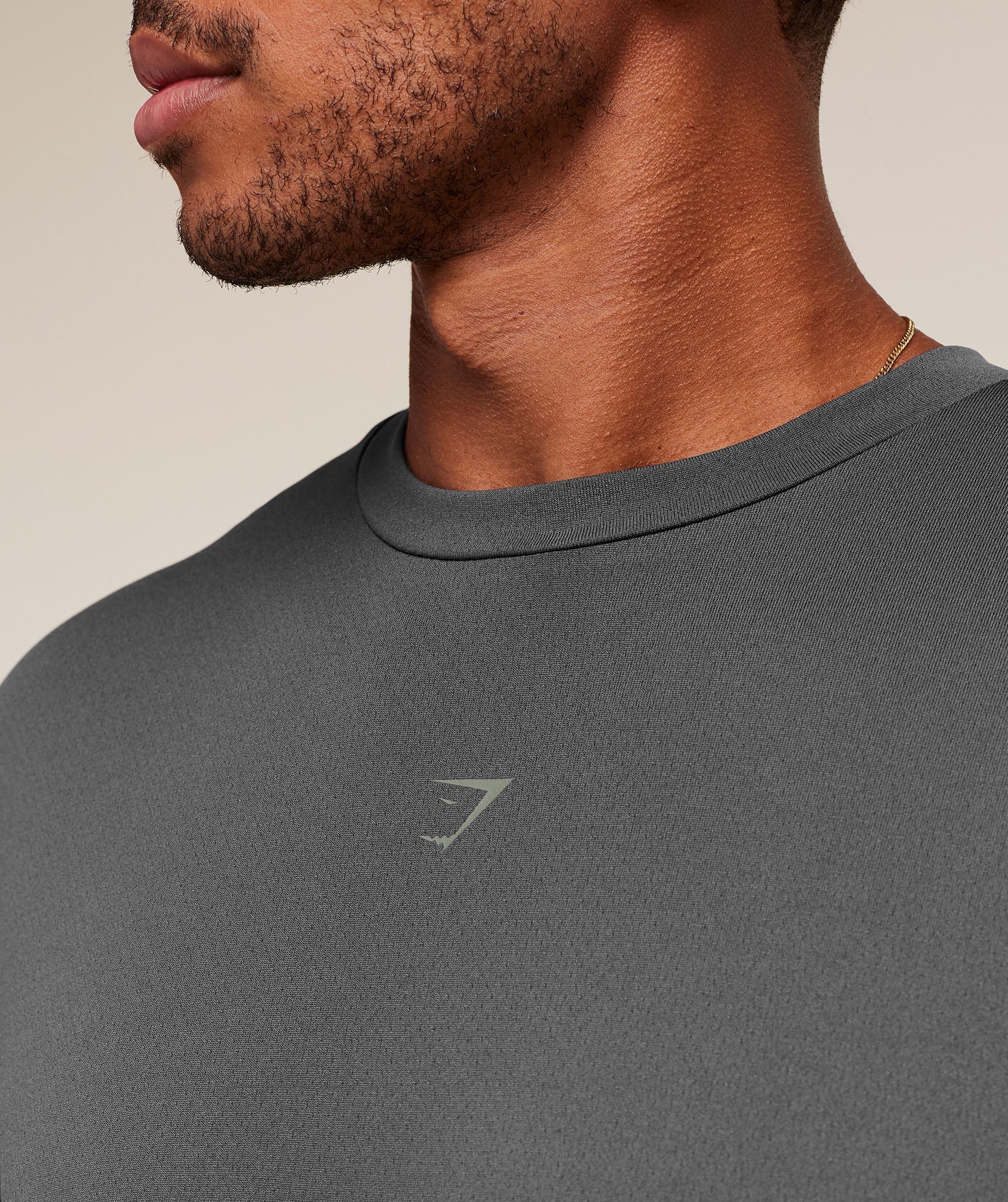 Gymshark Hybrid Athlete T-Shirt Onyx Grey