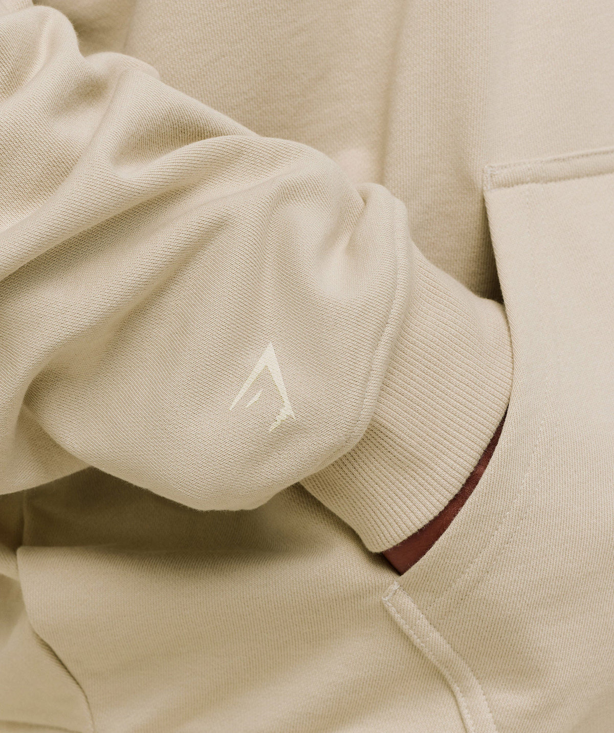 Gymshark Layered Graphic Zip Up Hoodie Pebble Grey