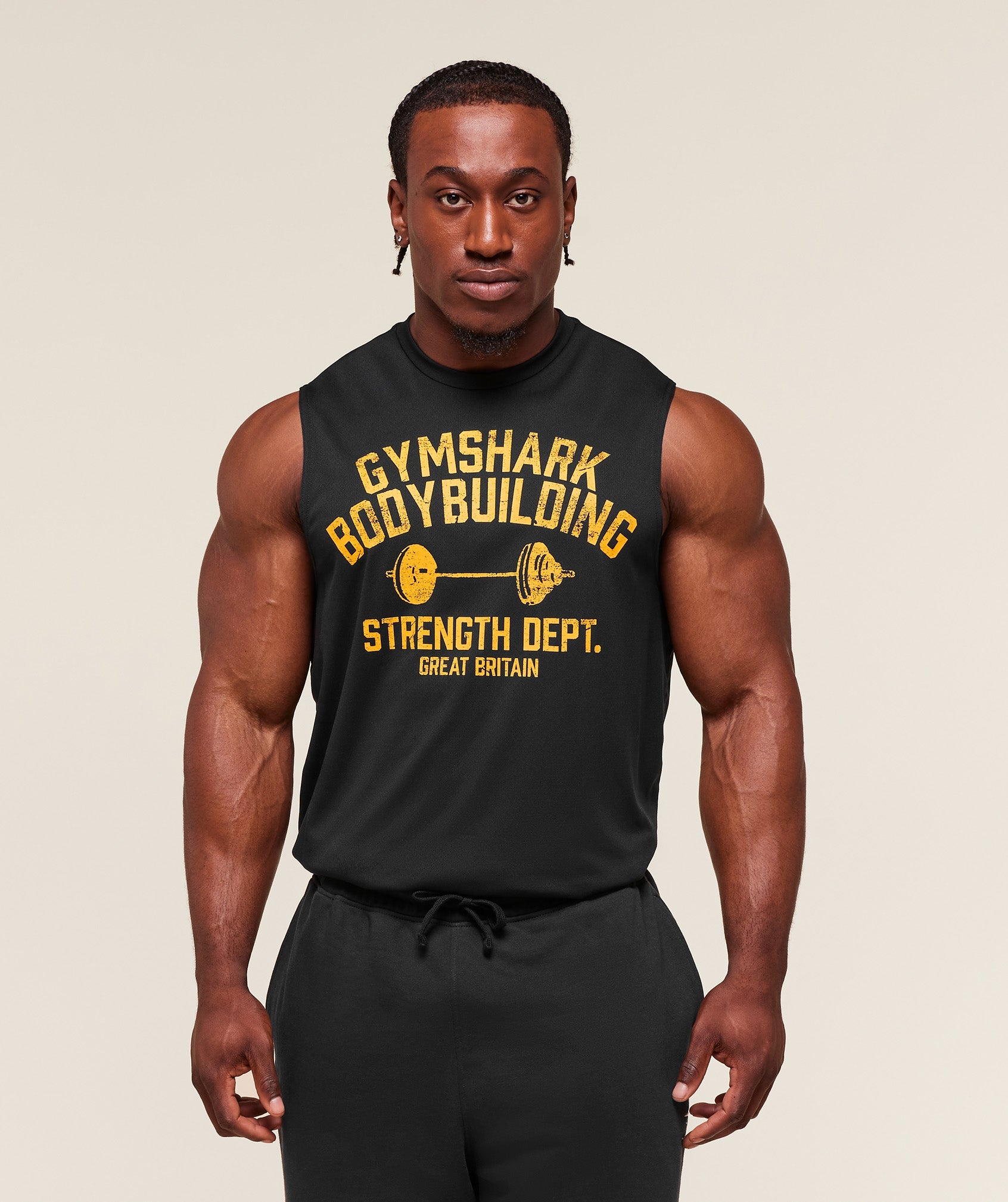 Gymshark Olympic Bar Tank Black