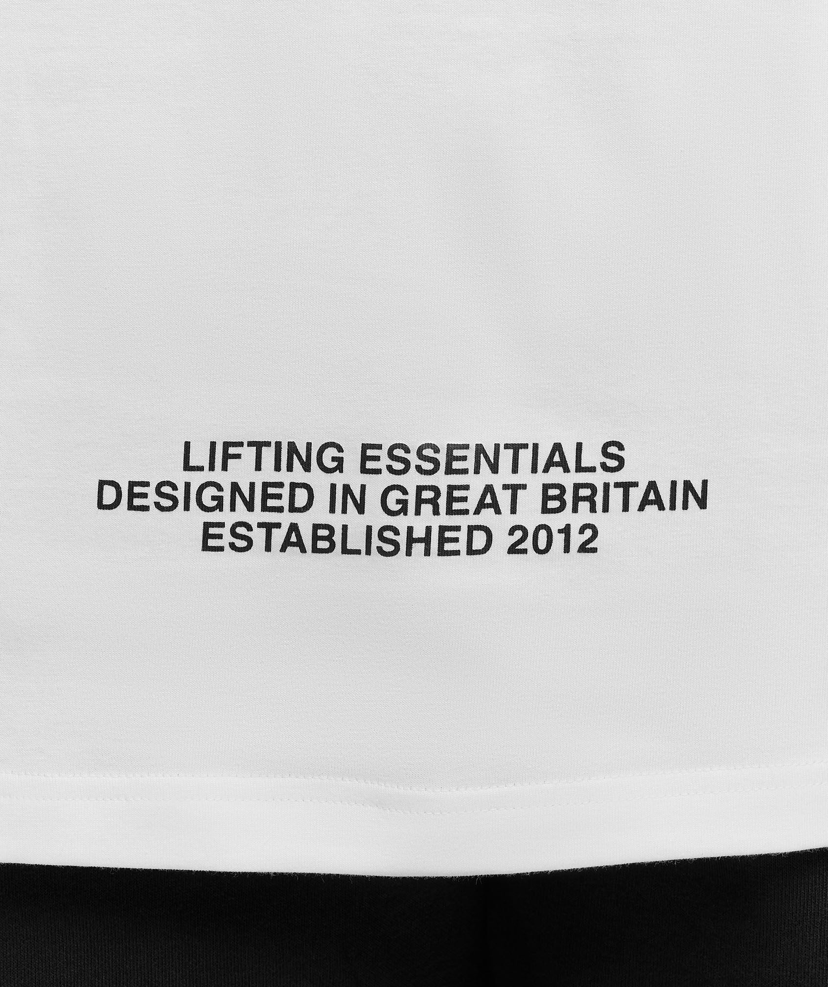Gymshark Outline Graphic T-Shirt White