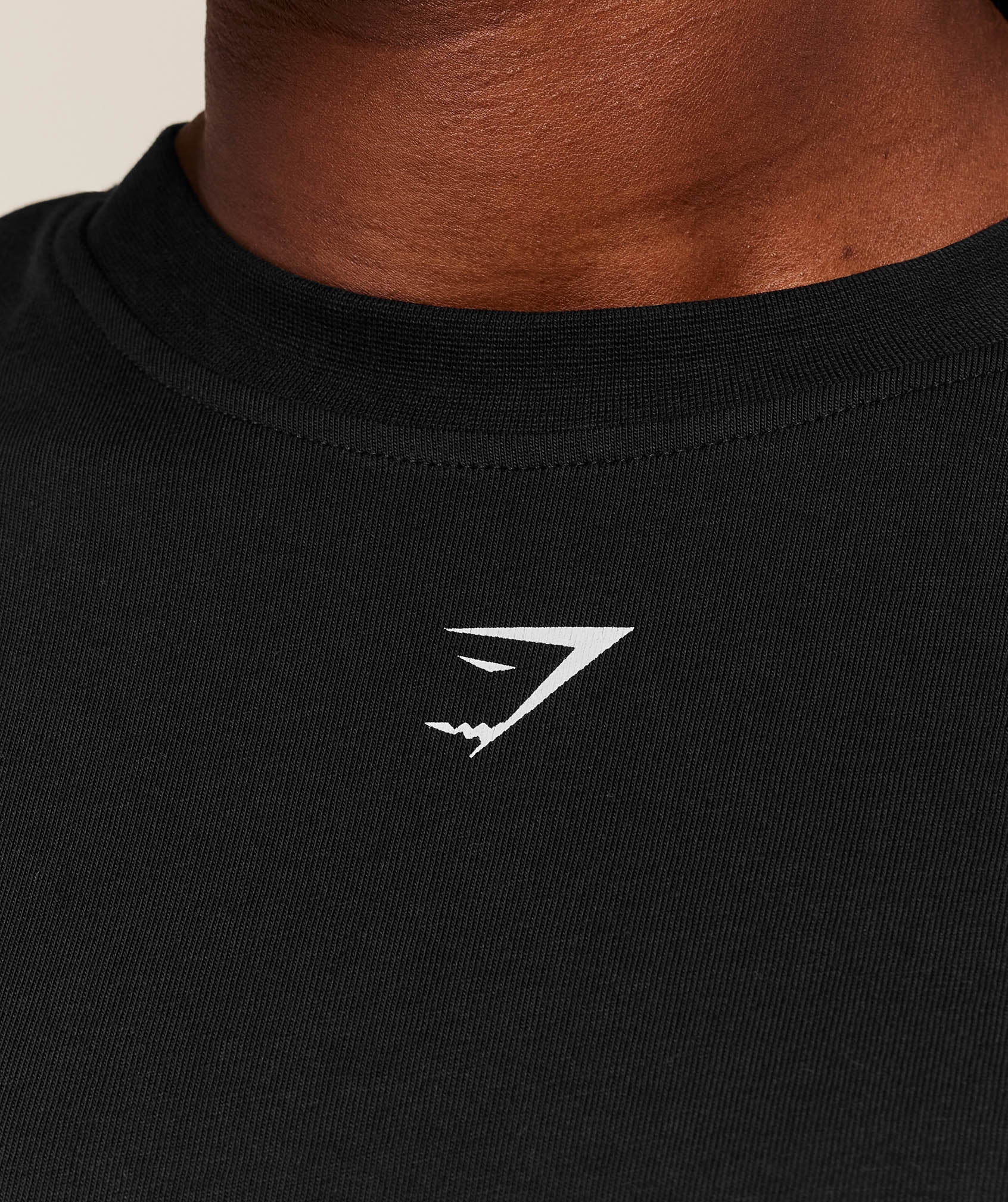 Women's Gymshark Panther Graphic T-Shirt Gs Black