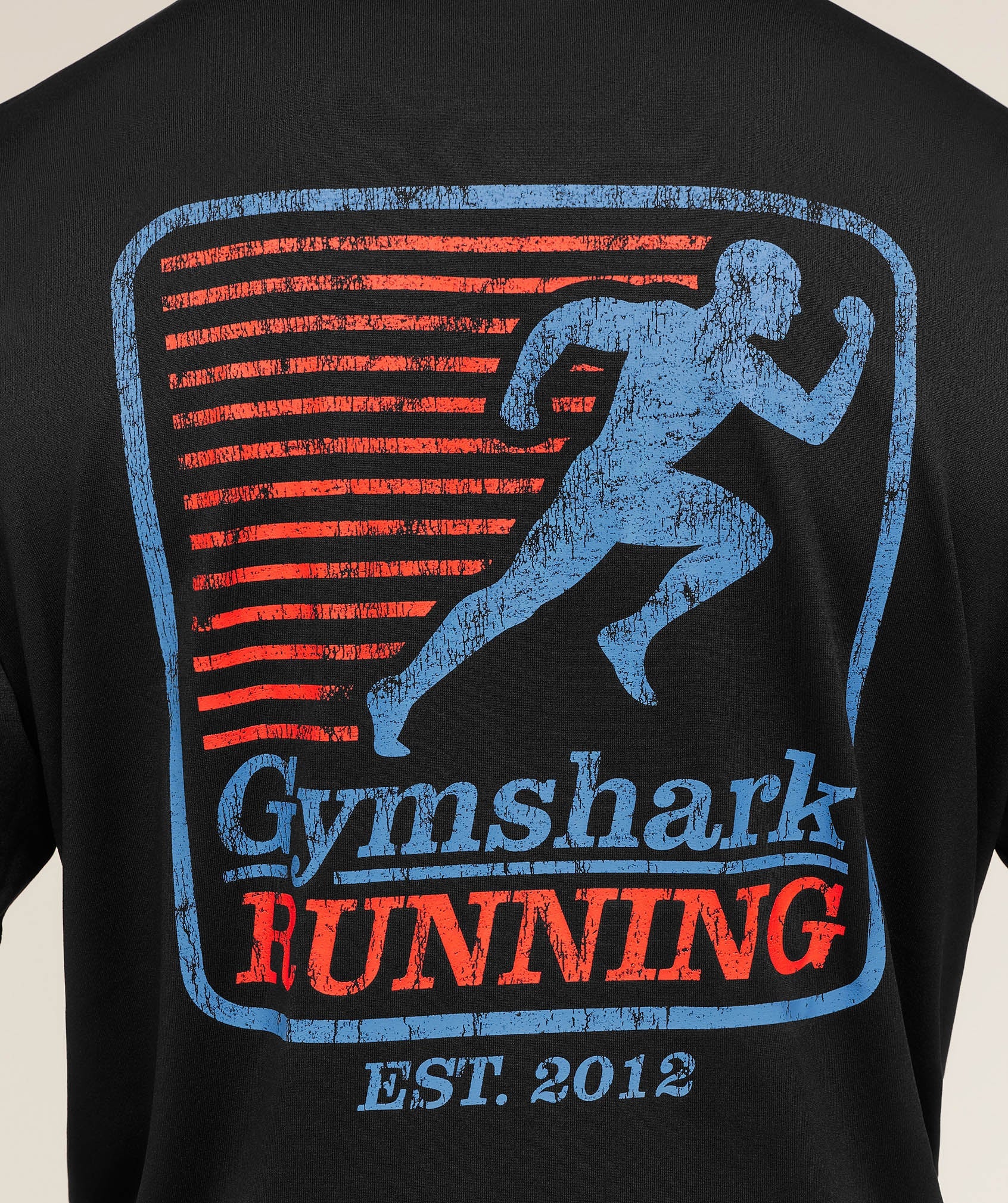 Gymshark Run Club Graphic T-Shirt Gs Black