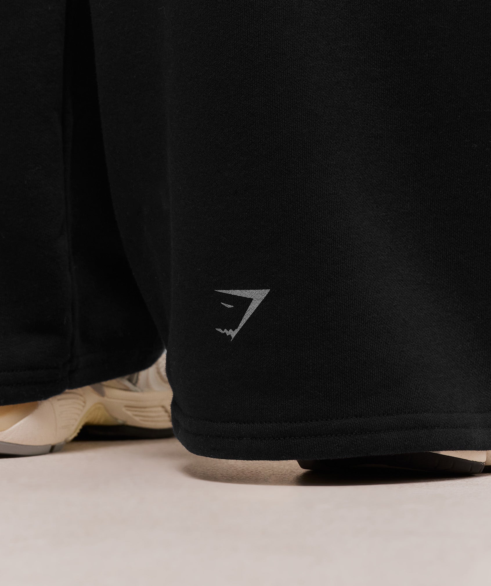 Women's Gymshark Strength Department Wide Leg Joggers Black