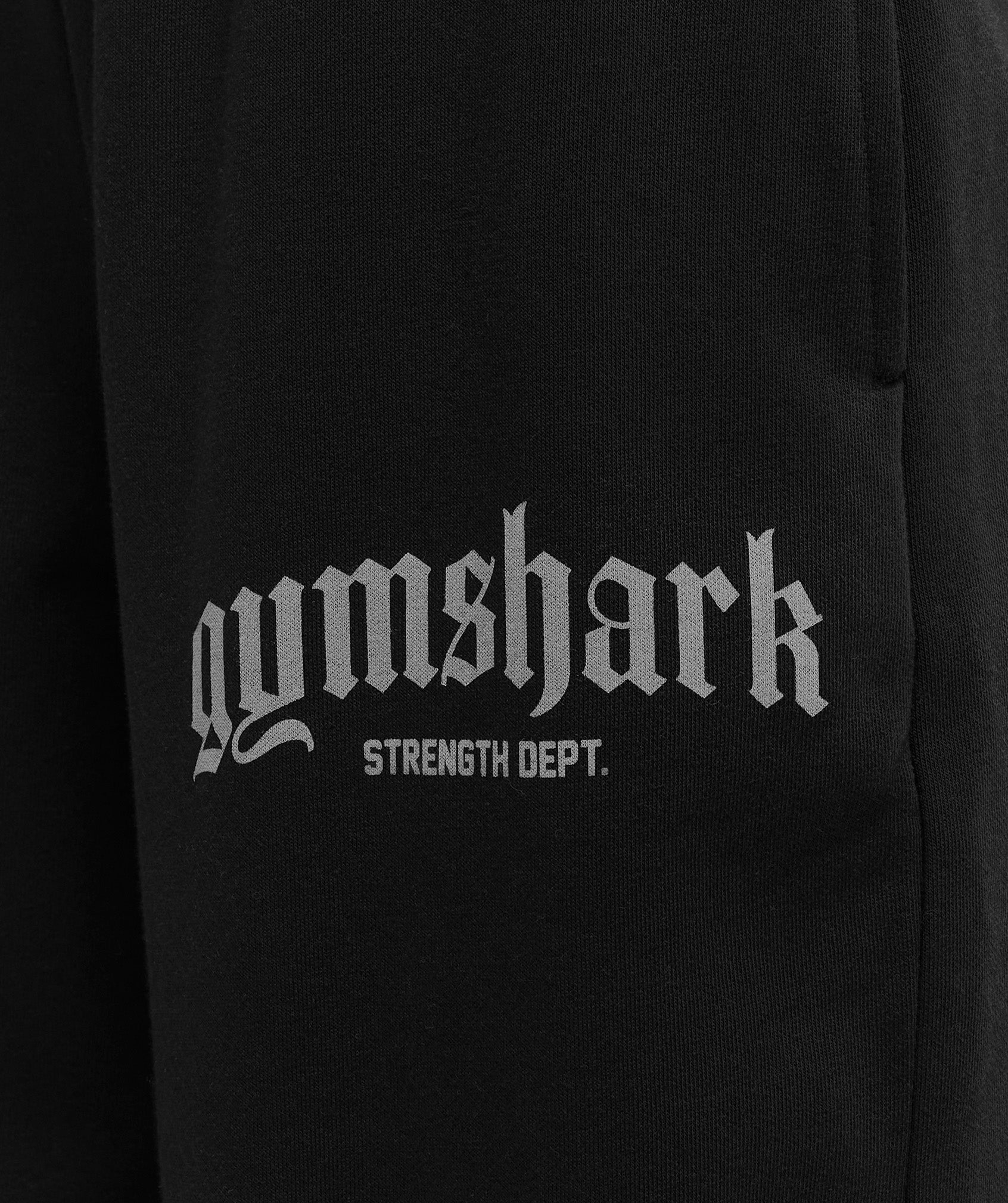 Women's Gymshark Strength Department Wide Leg Joggers Black