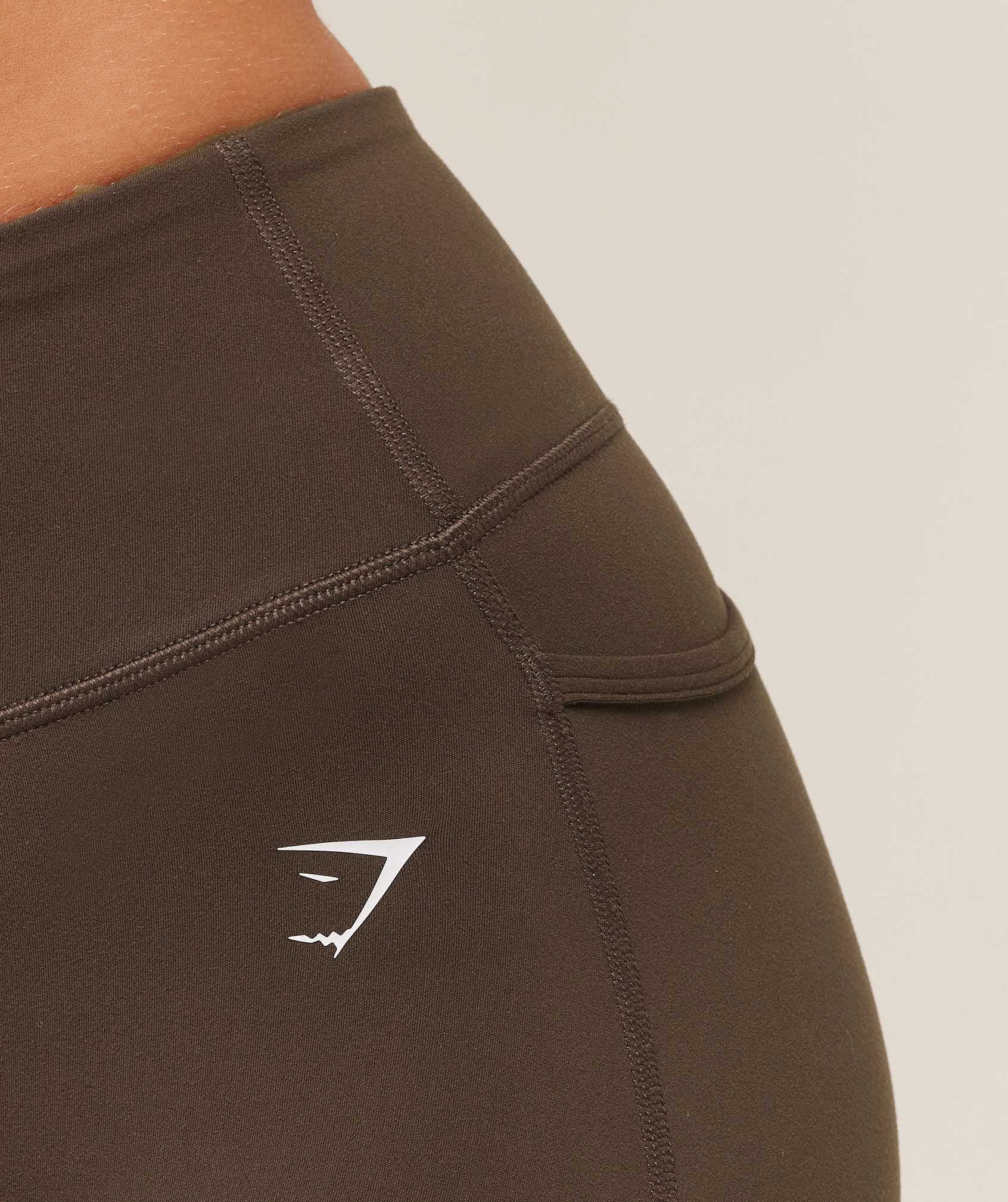 Women's Gymshark Lifting Pocket Leggings Archive Brown