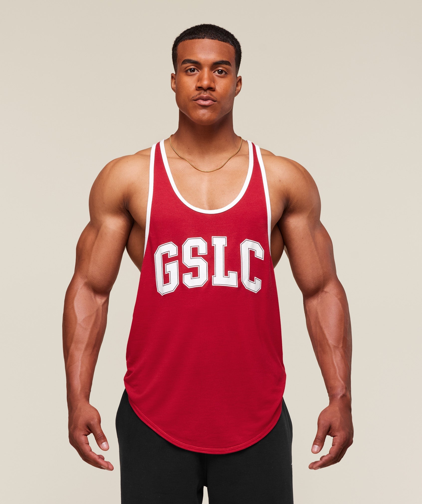 Gymshark Gslc Ringer Stringer Conditioning Red