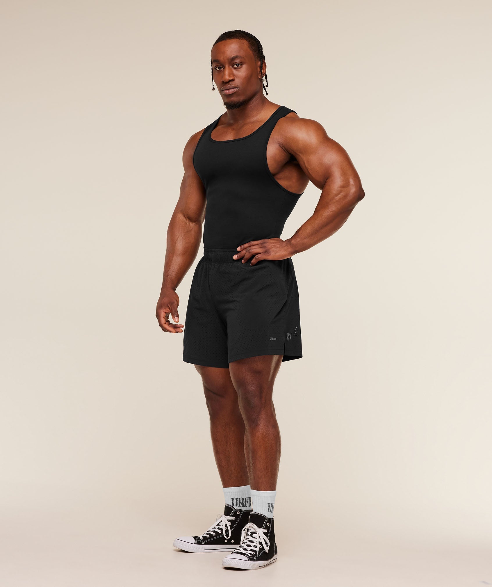 Gymshark Gymshark X Cbum Ribbed Tank Black