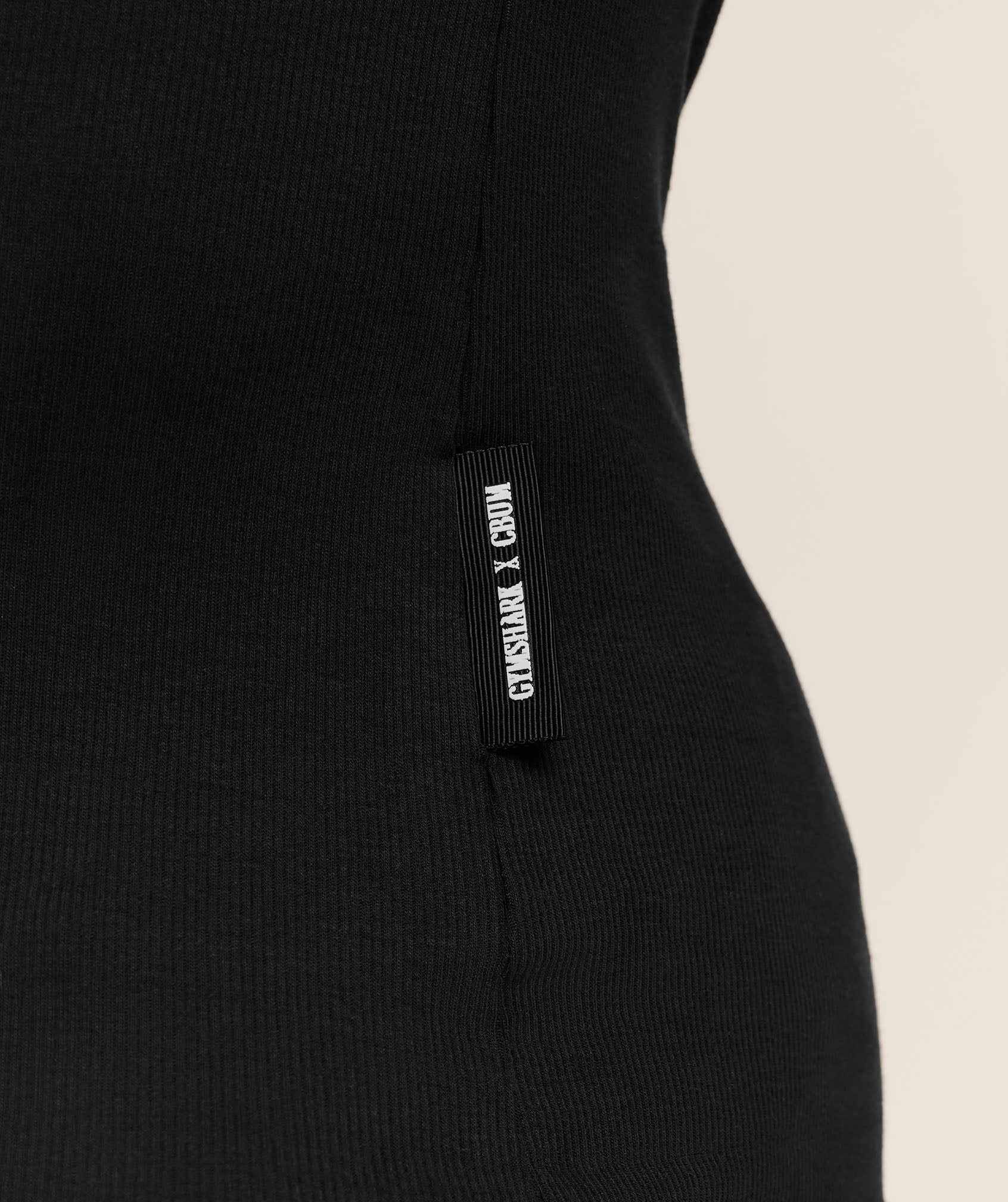 Gymshark Gymshark X Cbum Ribbed Tank Black