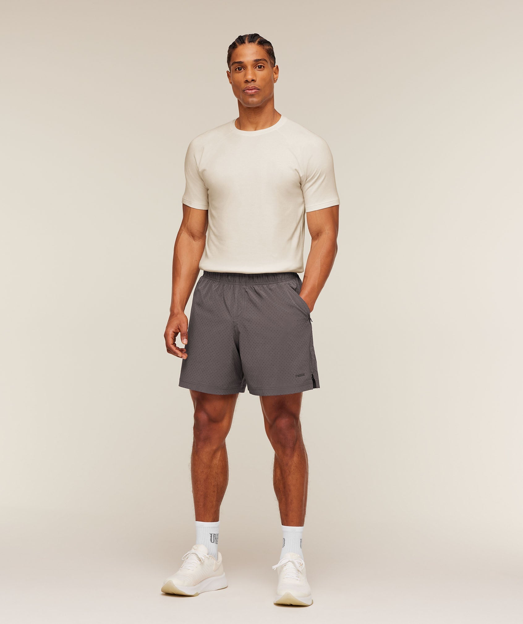 Gymshark Gymshark X Cbum Short Greyed Purple