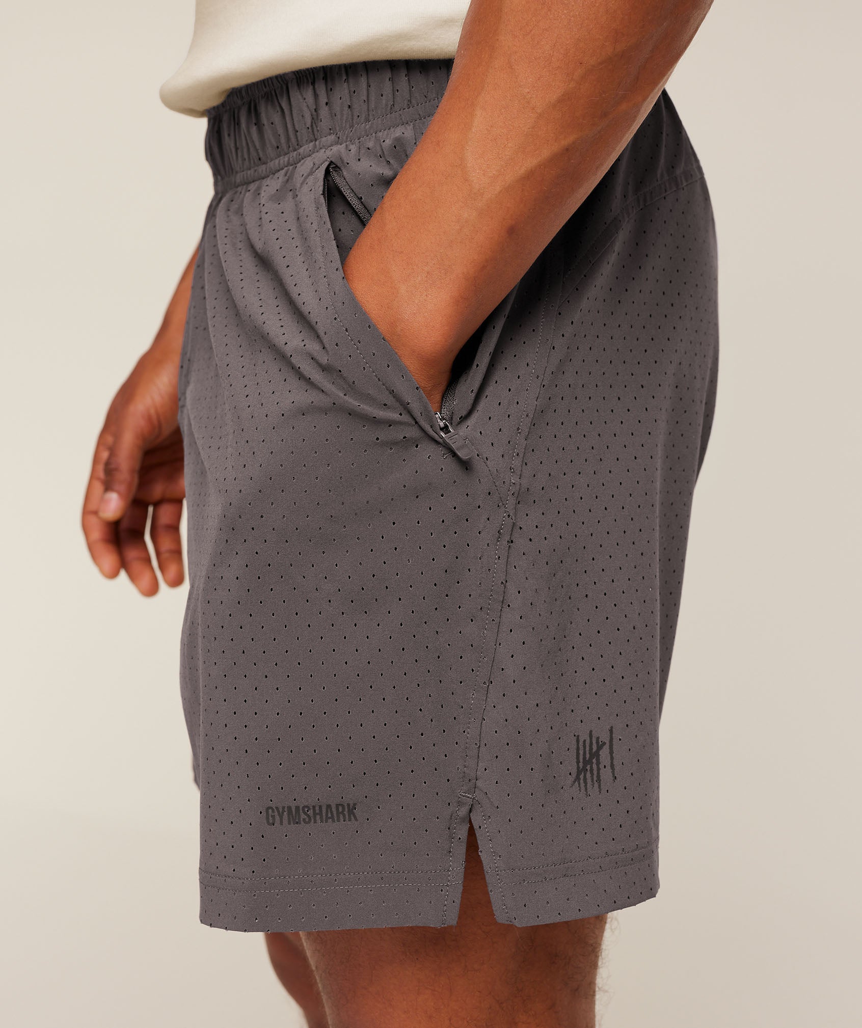 Gymshark Gymshark X Cbum Short Greyed Purple