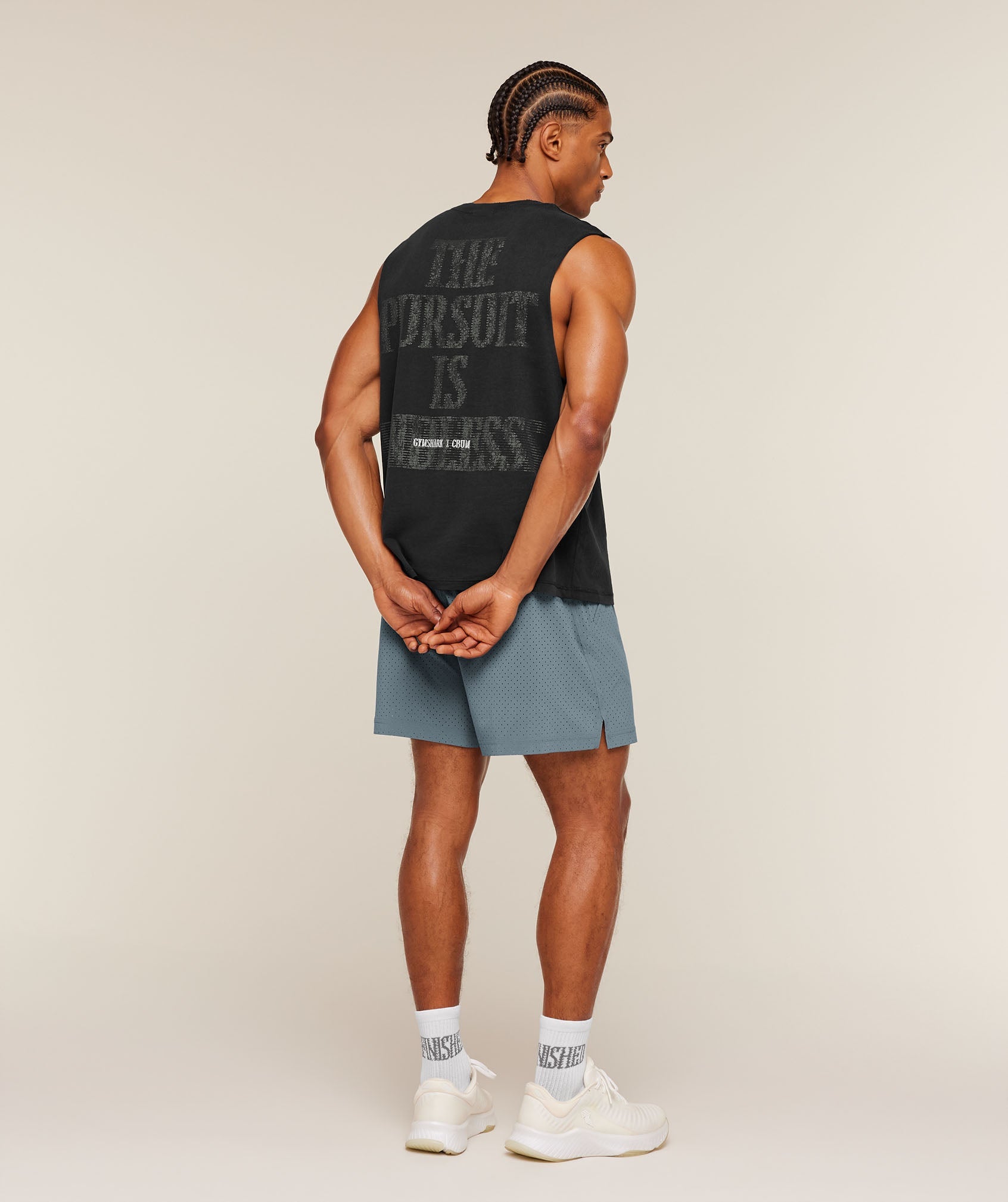 Gymshark Gymshark X Cbum Short Concrete Blue
