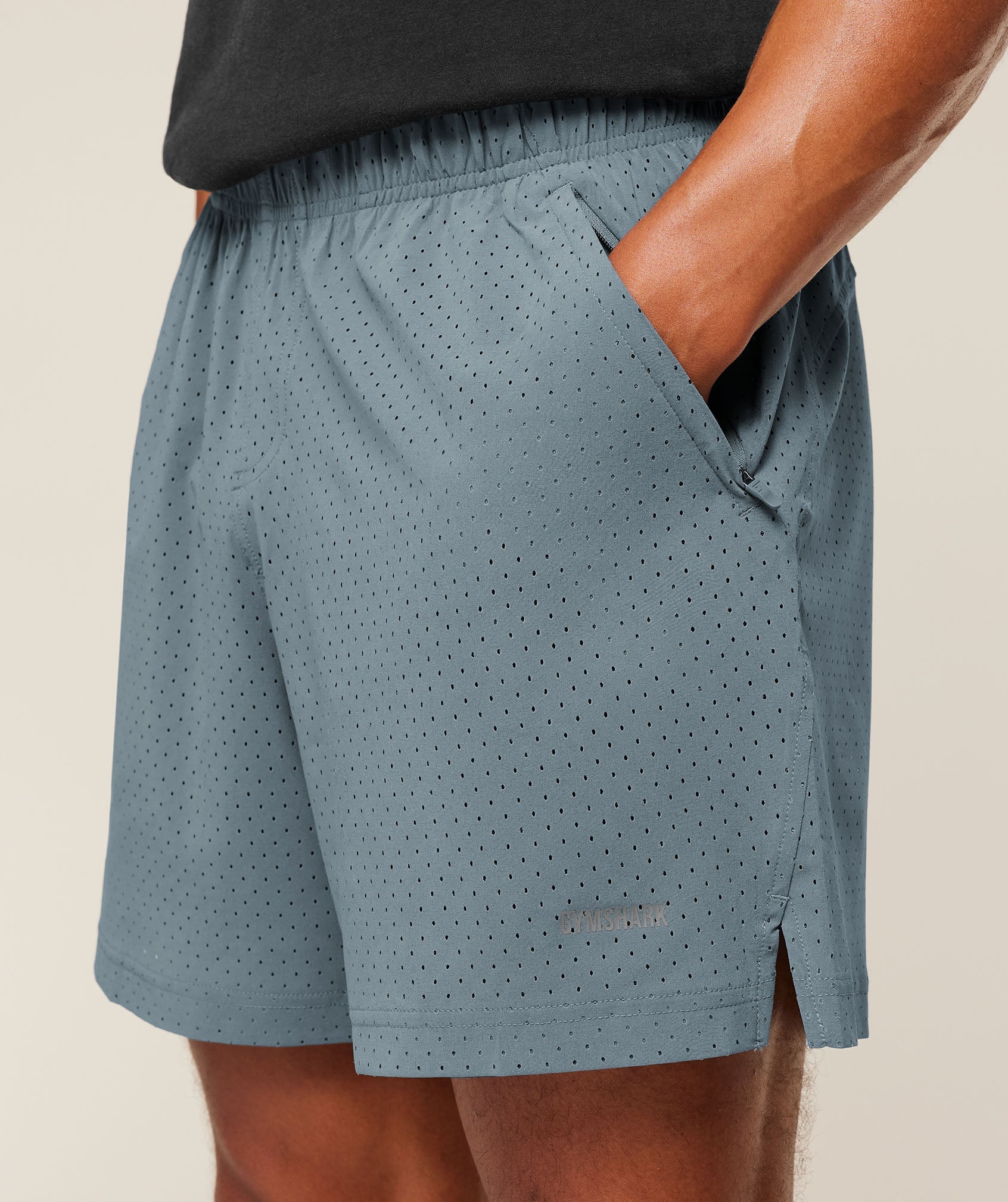 Gymshark Gymshark X Cbum Short Concrete Blue