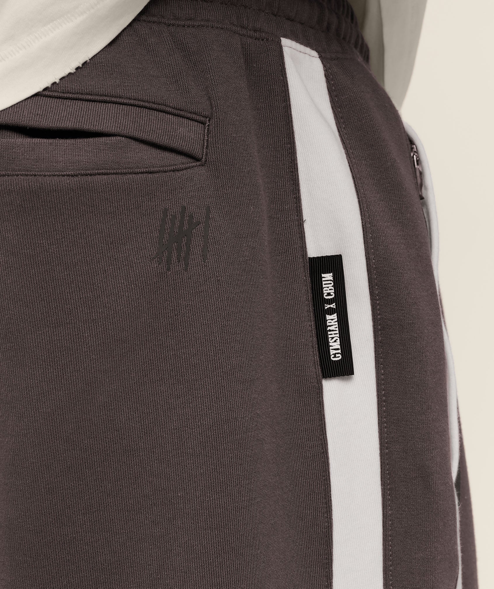 Gymshark Gymshark X Cbum Straight Leg Jogger Greyed Purple