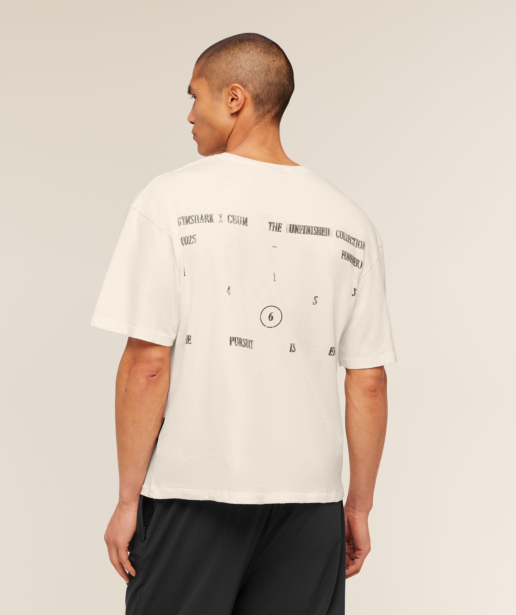 Gymshark Gymshark X Cbum T-Shirt Soft White