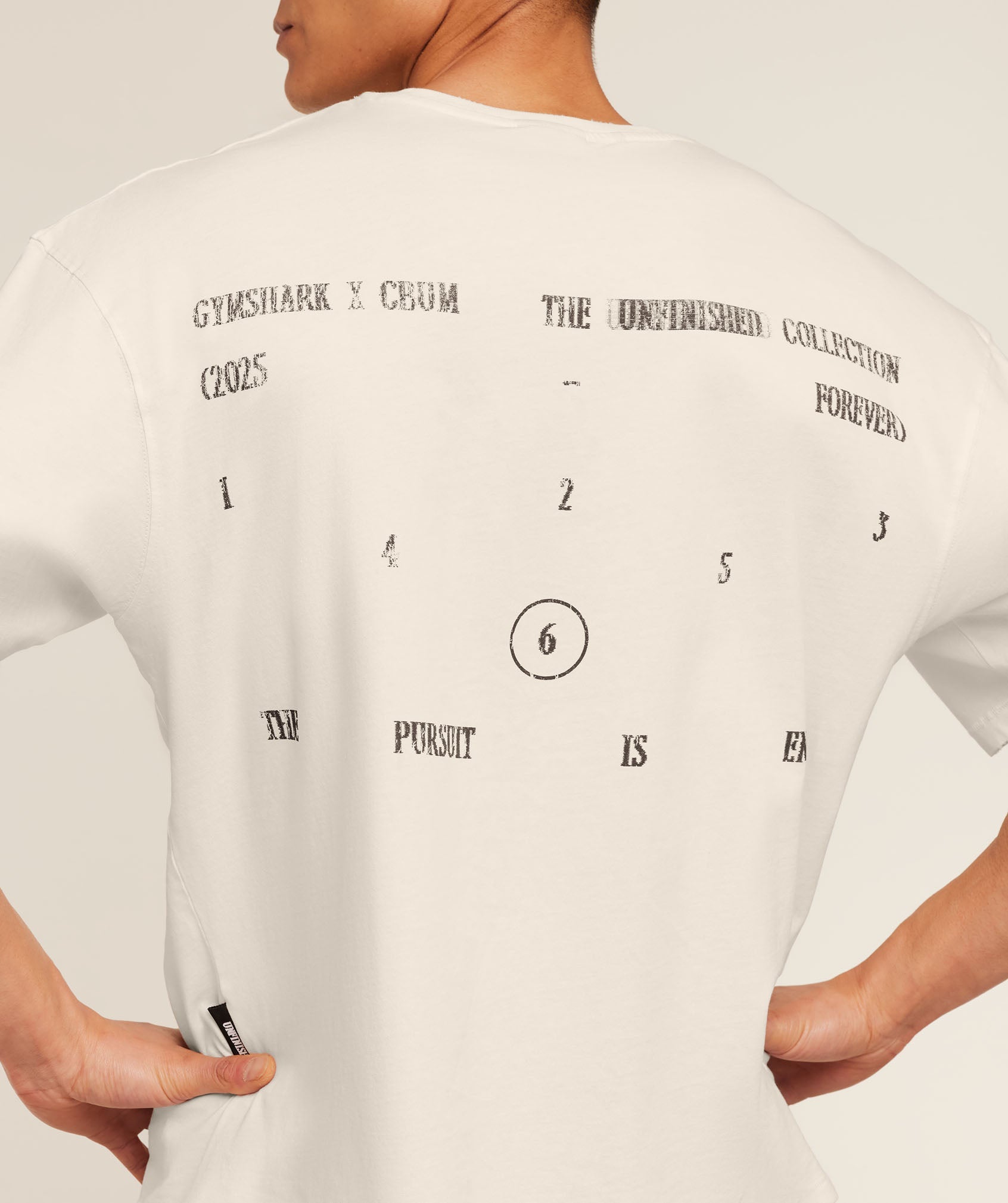 Gymshark Gymshark X Cbum T-Shirt Soft White